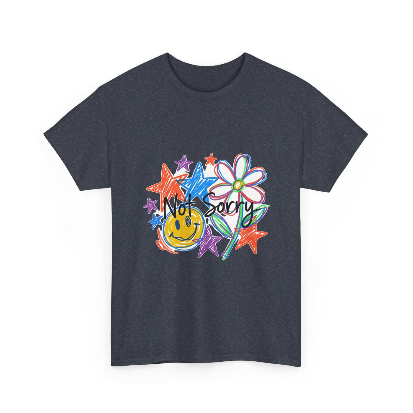 Scribble Your Own Rules Doodle Tee