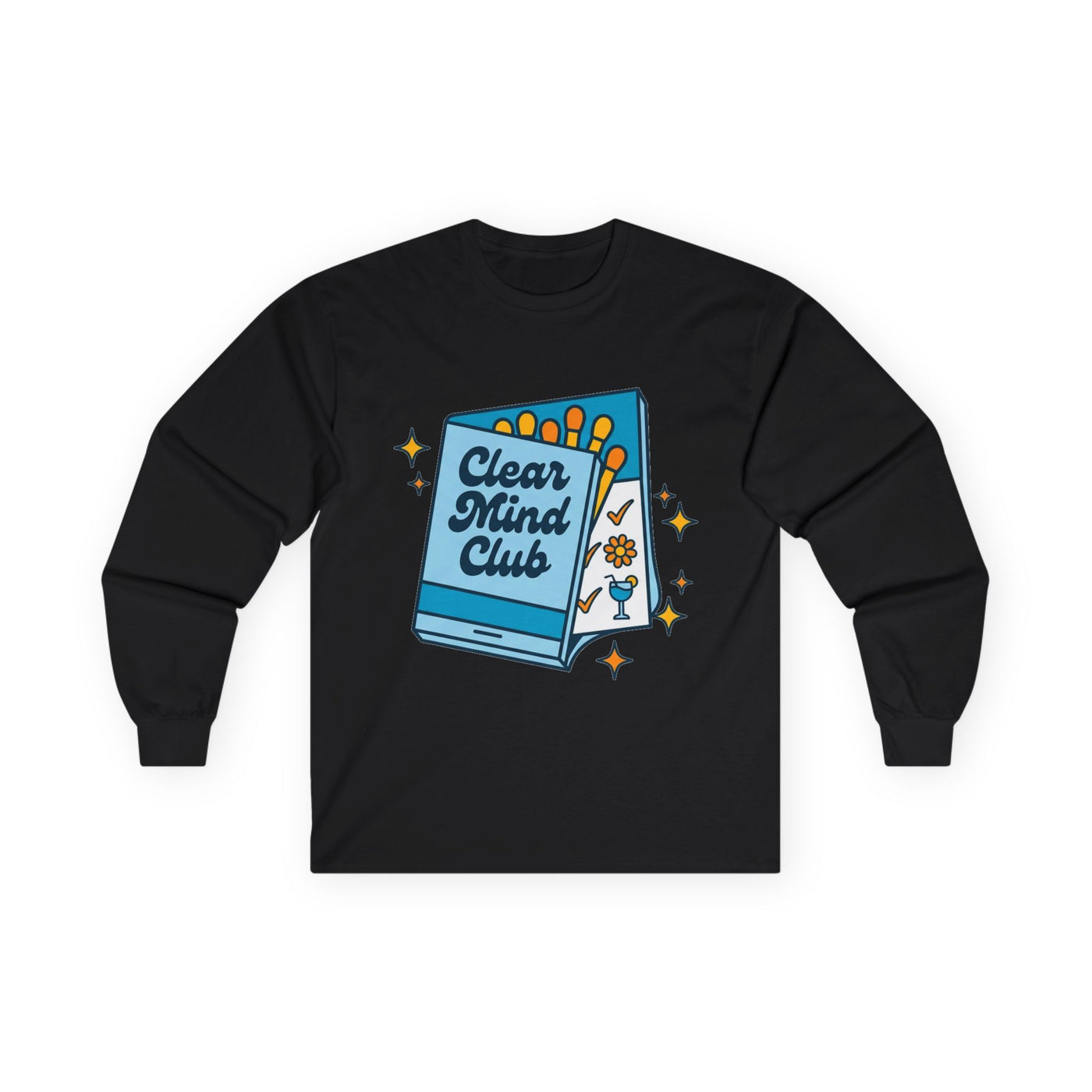 Clear Mind Club Retro Matchbook Long Sleeve