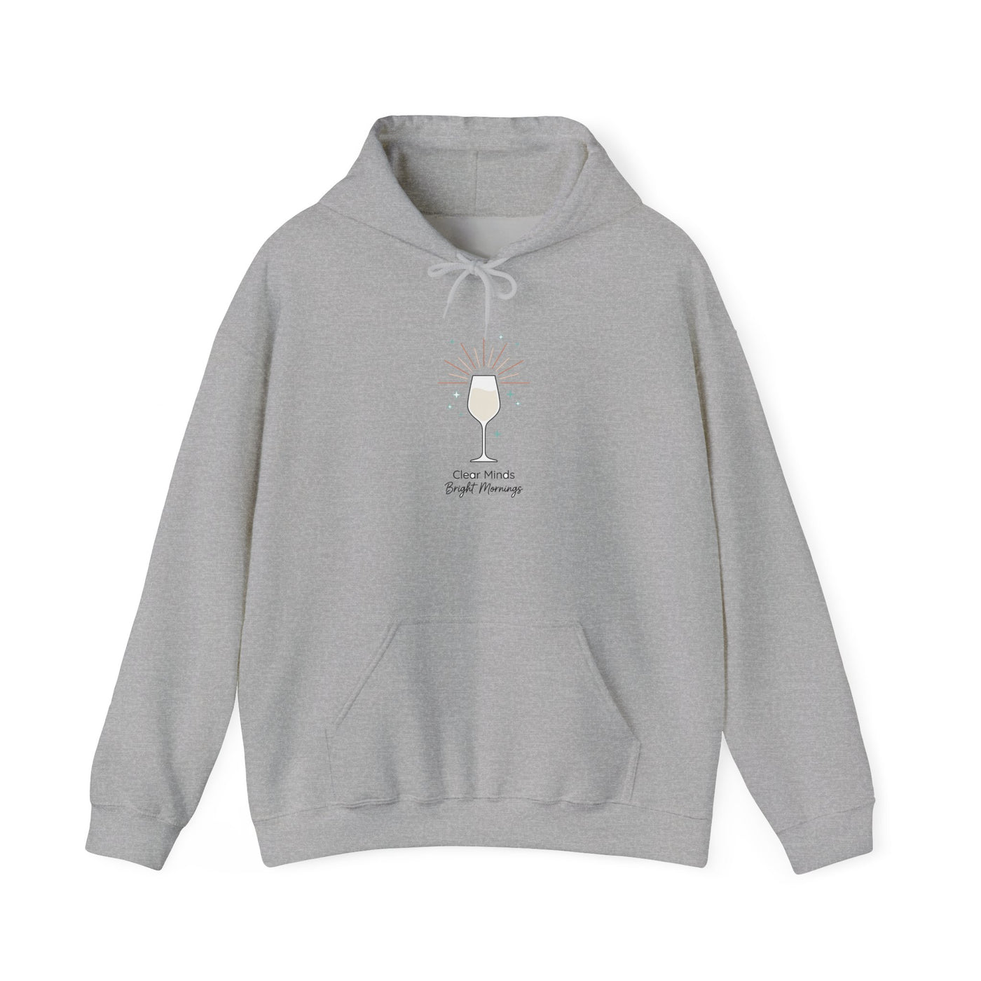 Clear Minds Bright Mornings Tee Hoodie