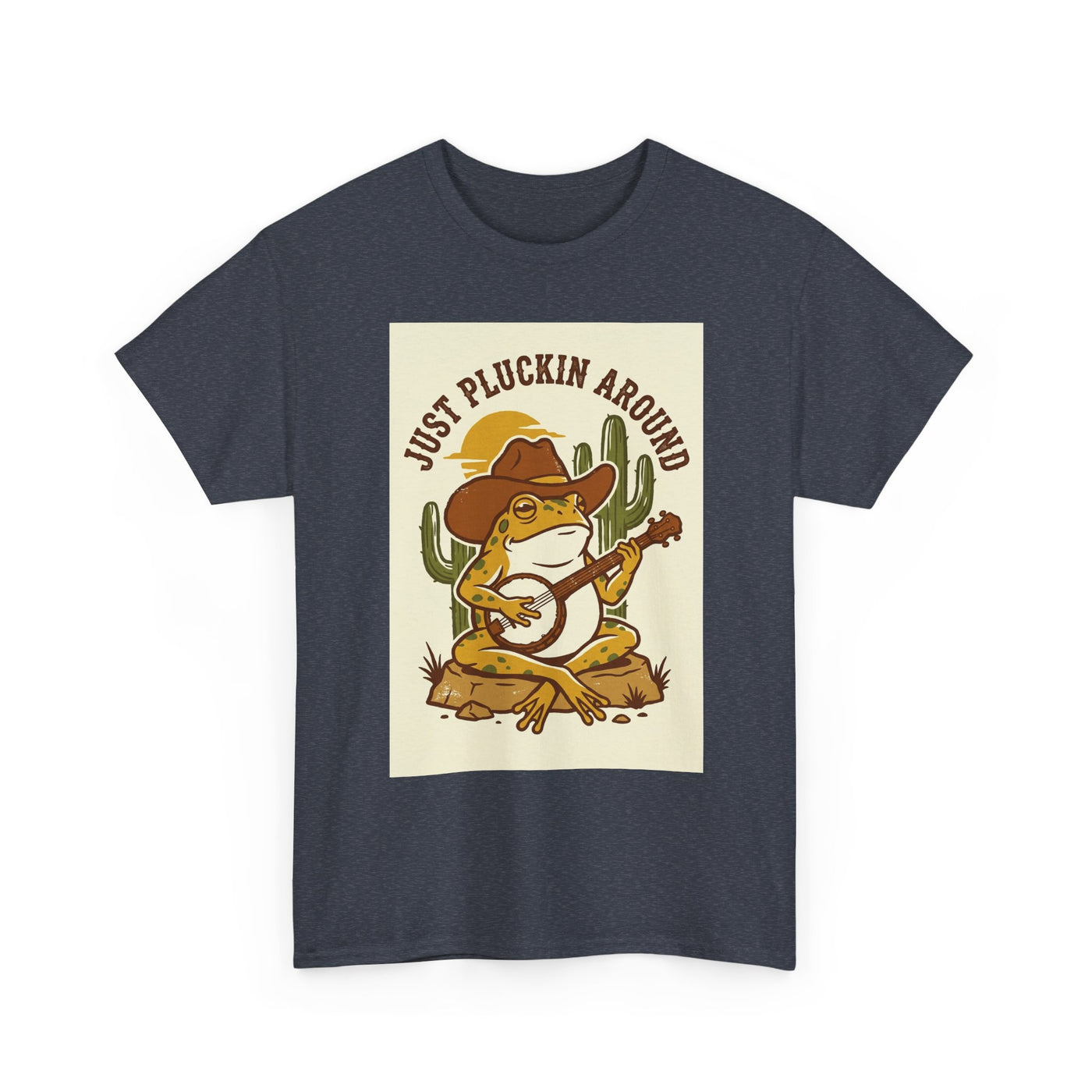 Just Pluckin Around Cowboy Toad Tee