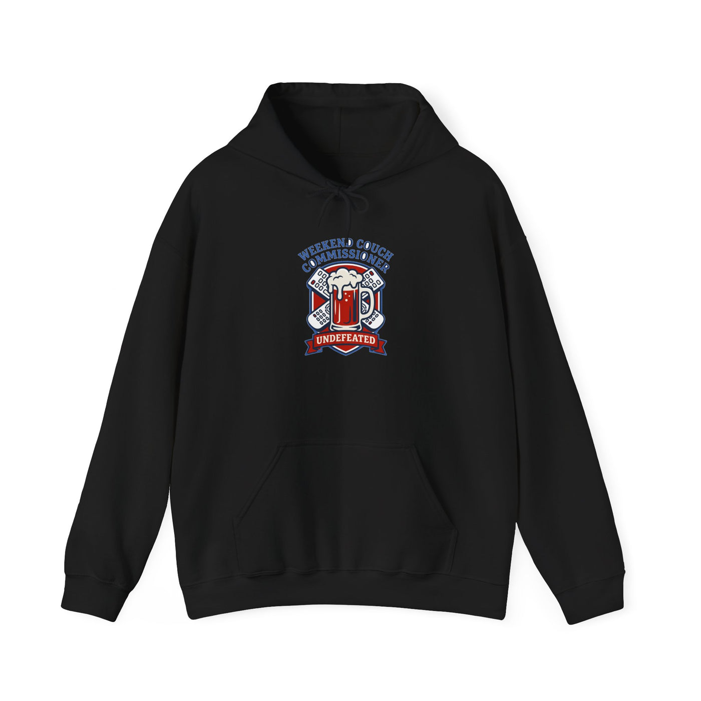 Weekend Couch Commissioner Crest Hoodie