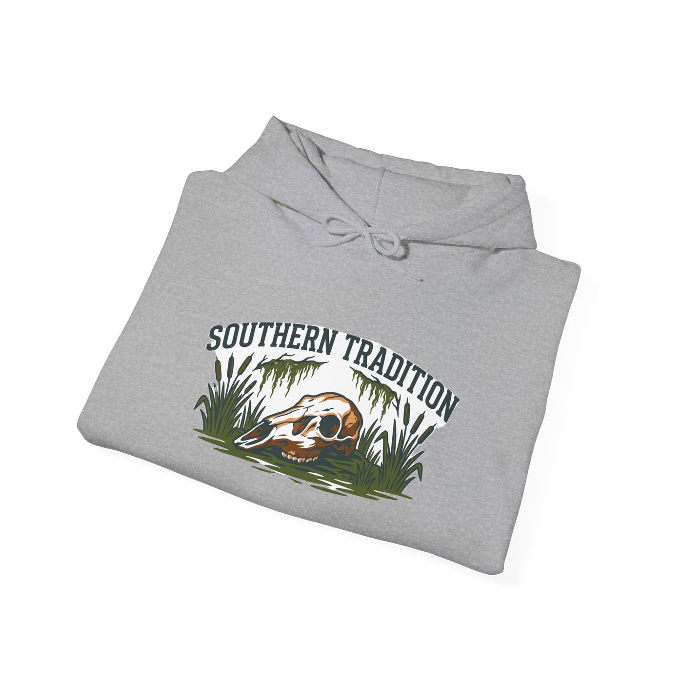 Vintage Southern Outdoors Deer Skull Hoodie