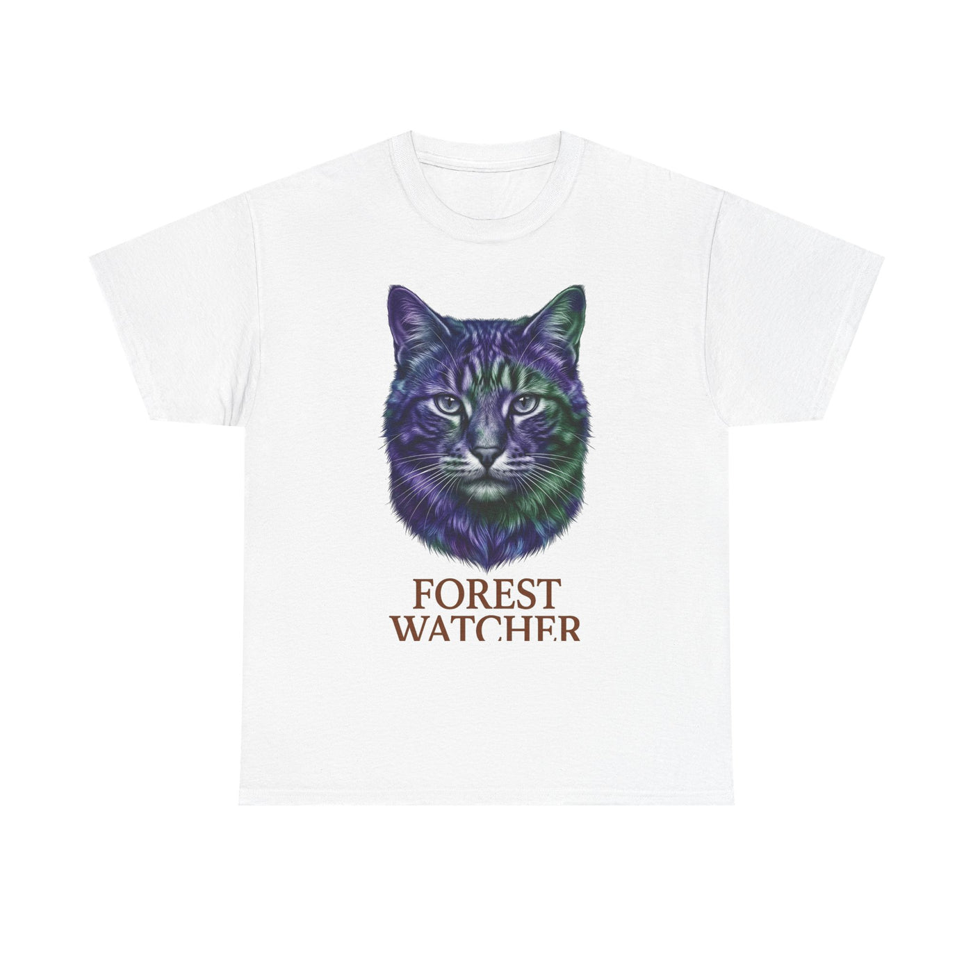 Forest Watcher Tie-Dye Mountain Cat Shirt