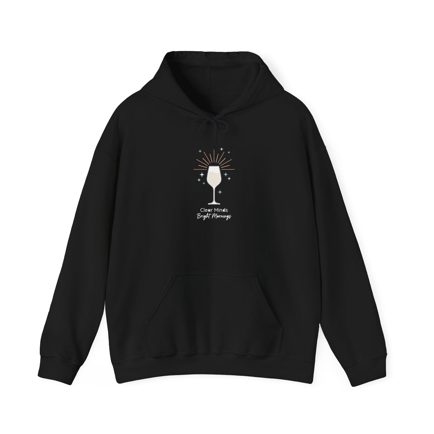 Clear Minds Bright Mornings Tee Hoodie