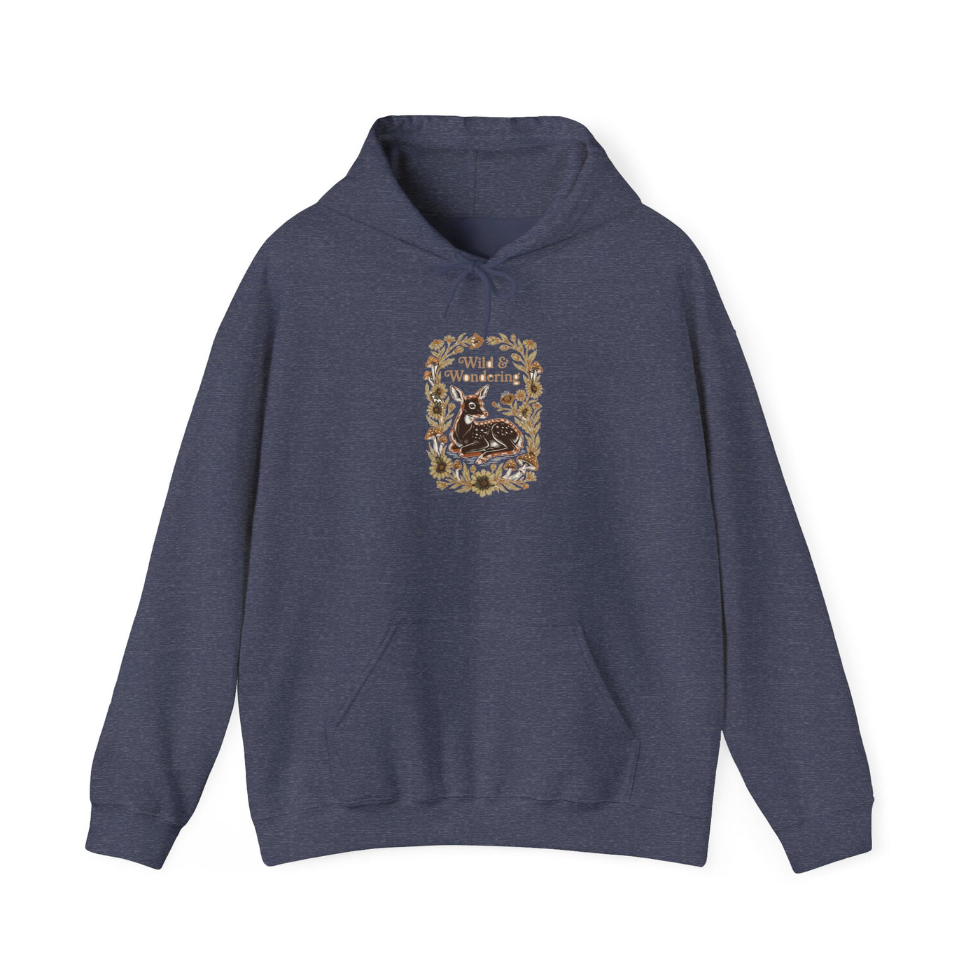 Forest Child Vintage Fawn & Fungi Hoodie