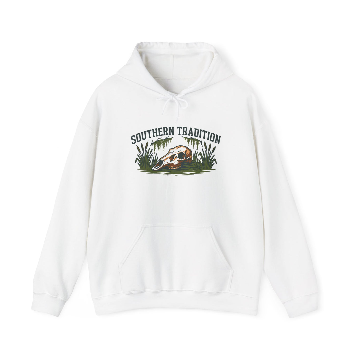 Vintage Southern Outdoors Deer Skull Hoodie