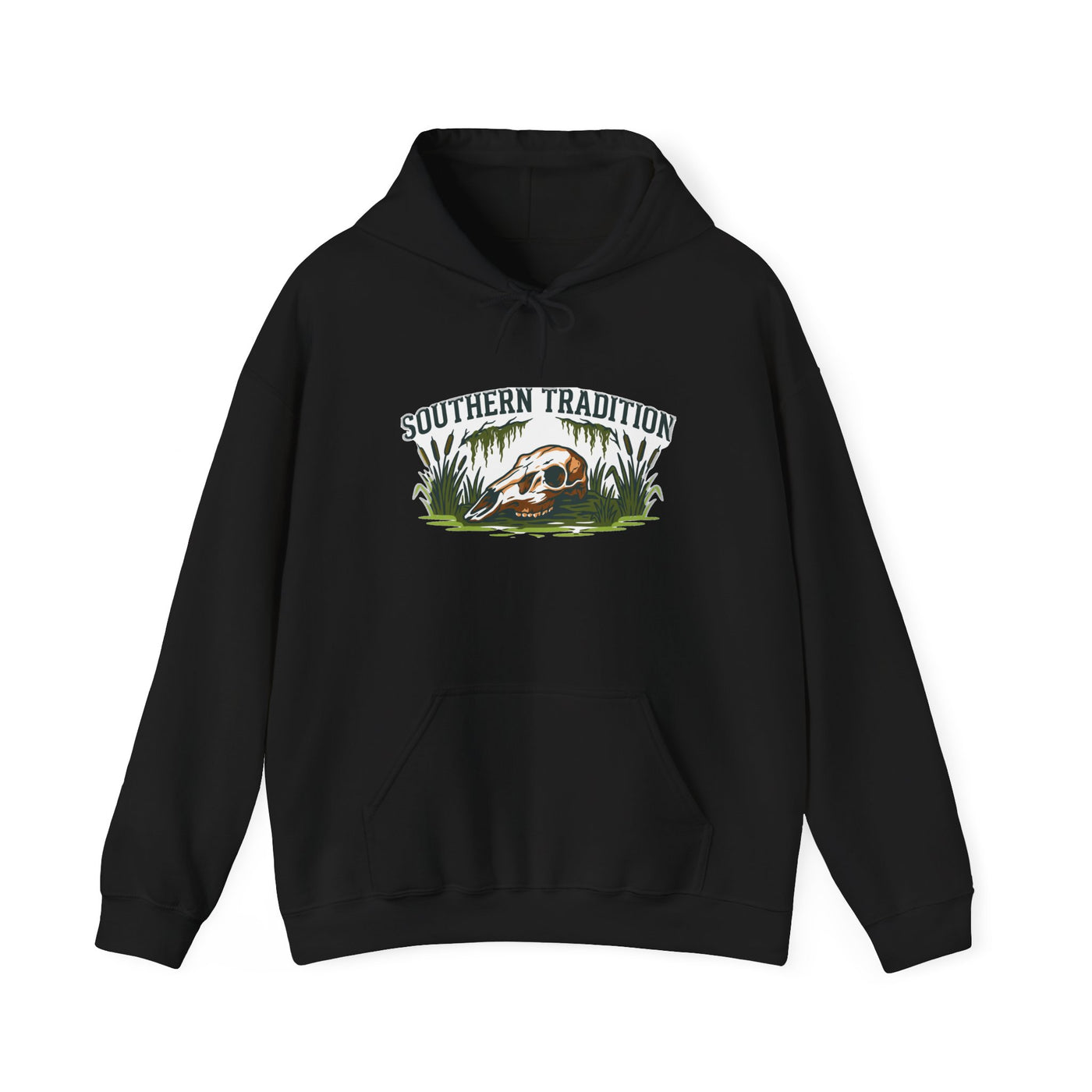 Vintage Southern Outdoors Deer Skull Hoodie