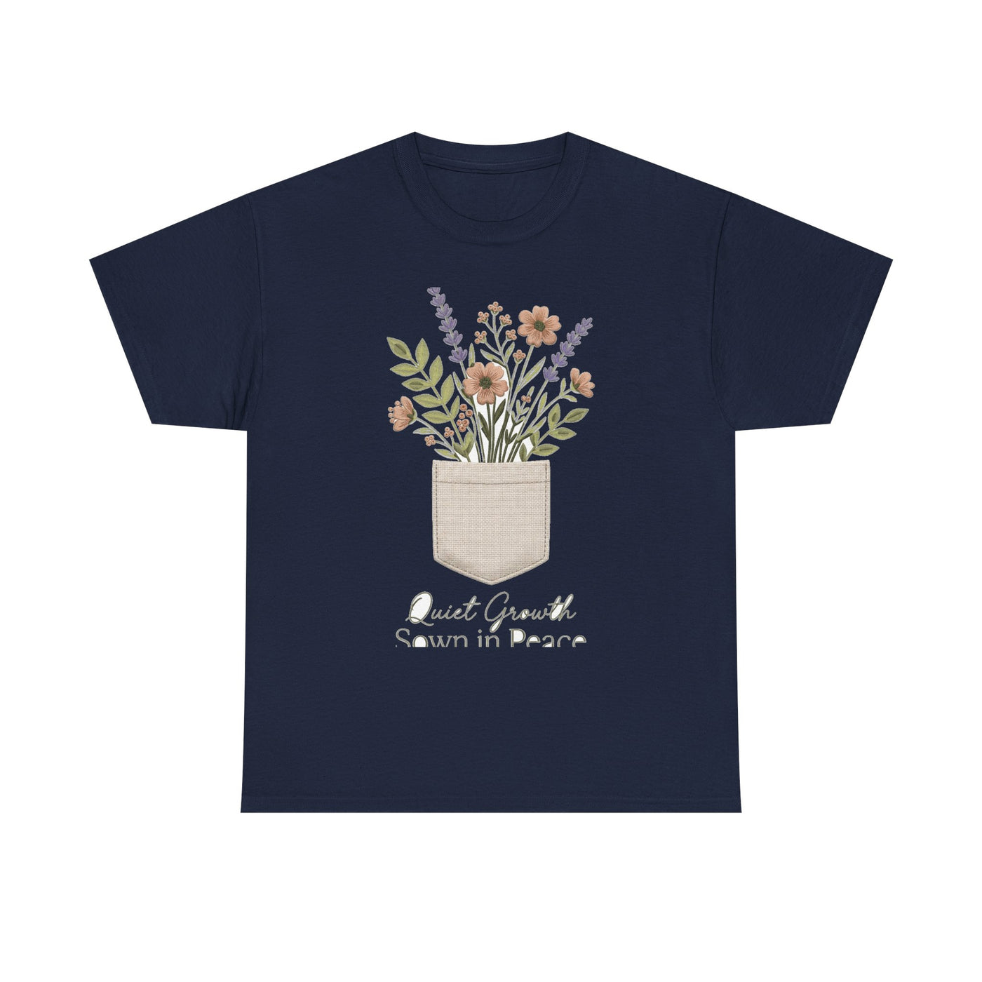 Pocketful of Peace Faux Stitch Tee
