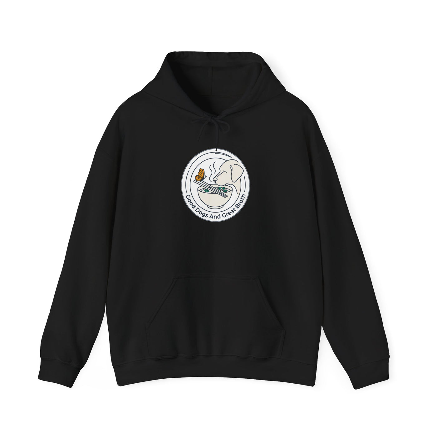 Ramen And Rescues Noodle Bowl Badge Hoodie