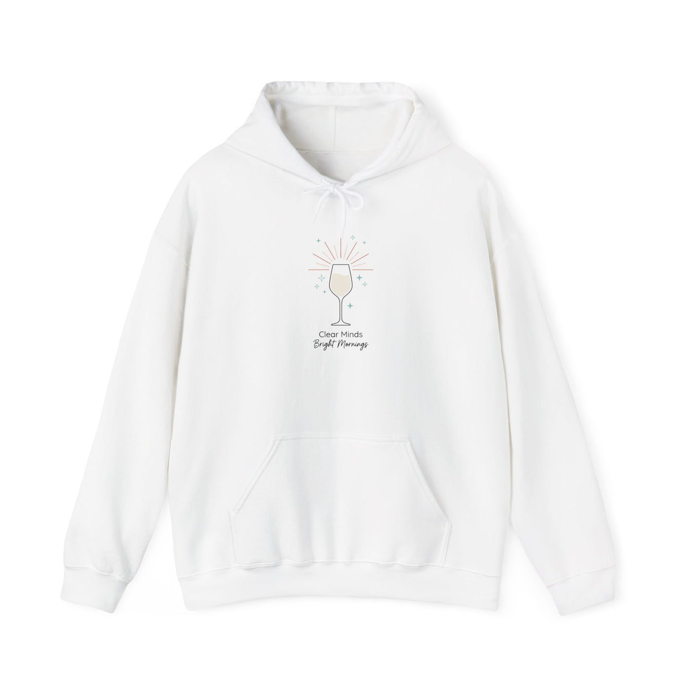 Clear Minds Bright Mornings Tee Hoodie