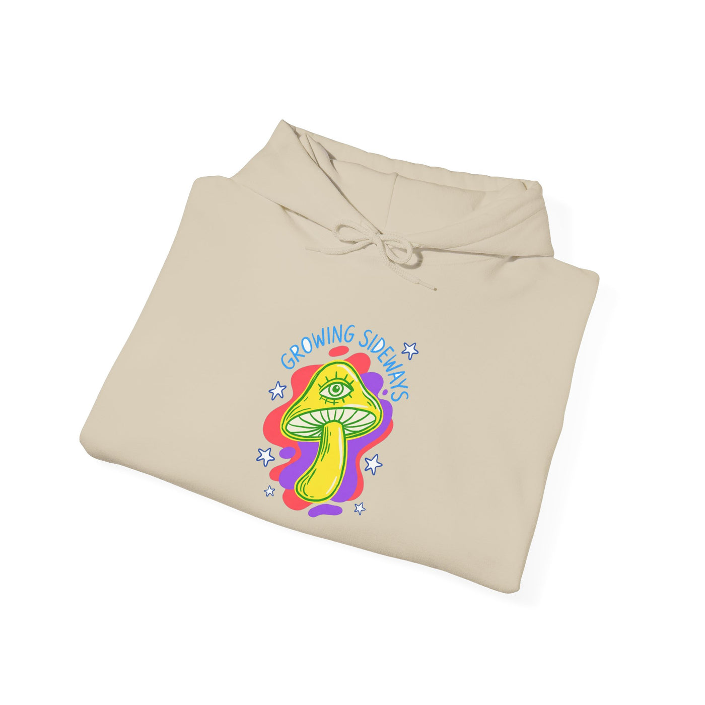 Happy Little Weirdo Mushroom Tee Hoodie