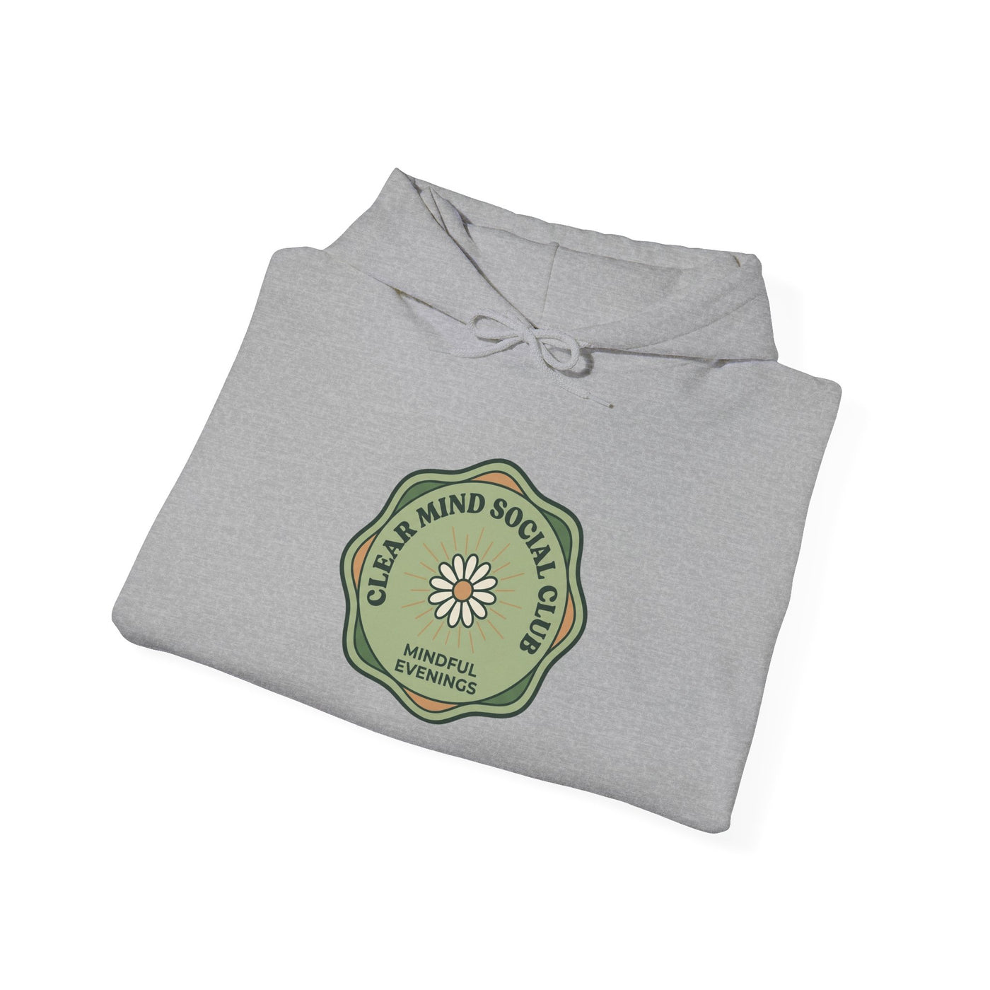 Clear Mind Social Club Badge Hoodie