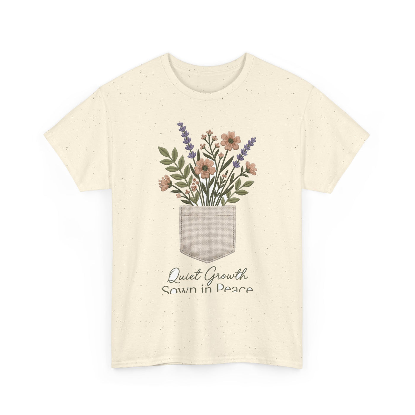 Pocketful of Peace Faux Stitch Tee