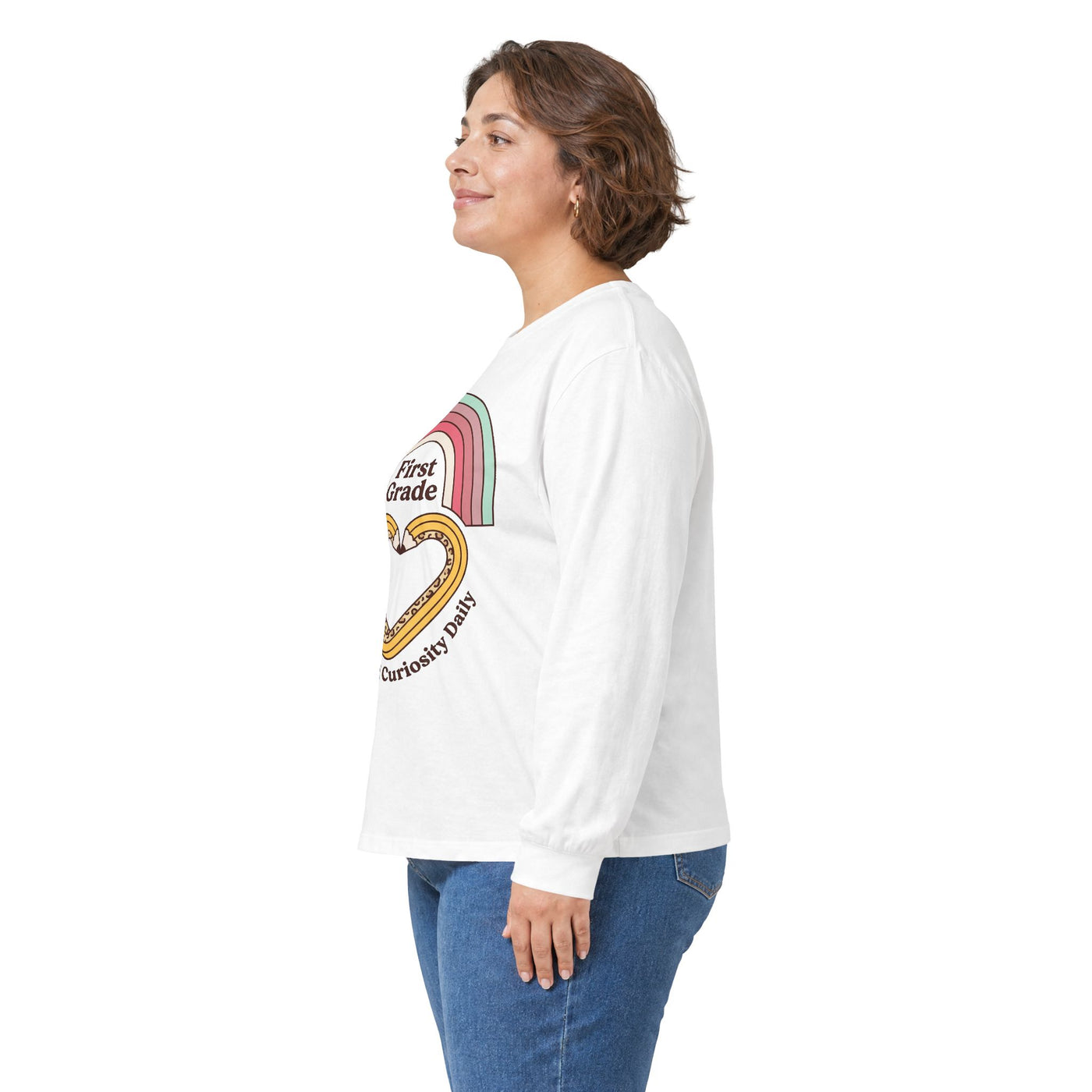 Shaping Minds Leopard Pencil Heart Long Sleeve