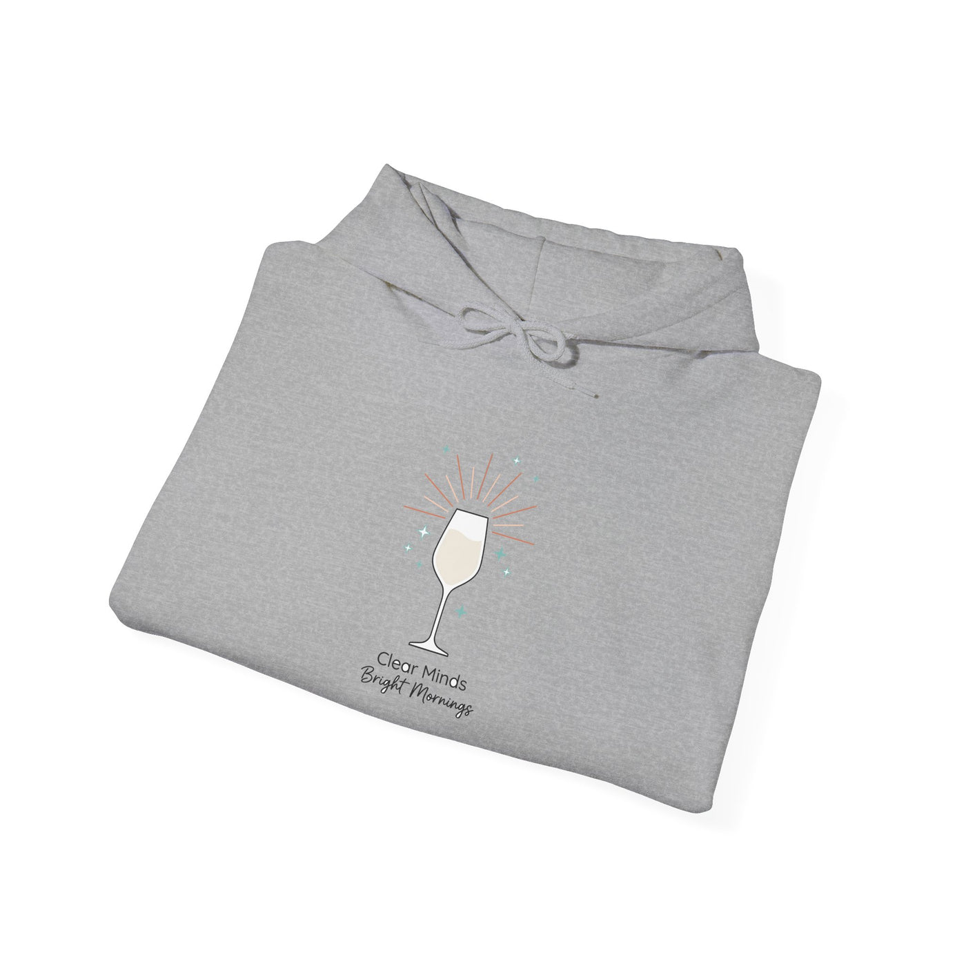 Clear Minds Bright Mornings Tee Hoodie