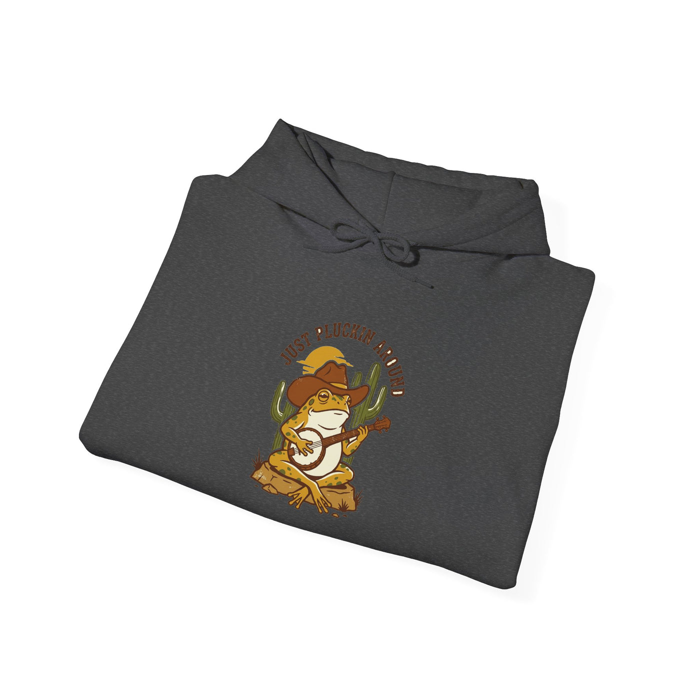 Desert Strummer Cowboy Toad Hoodie