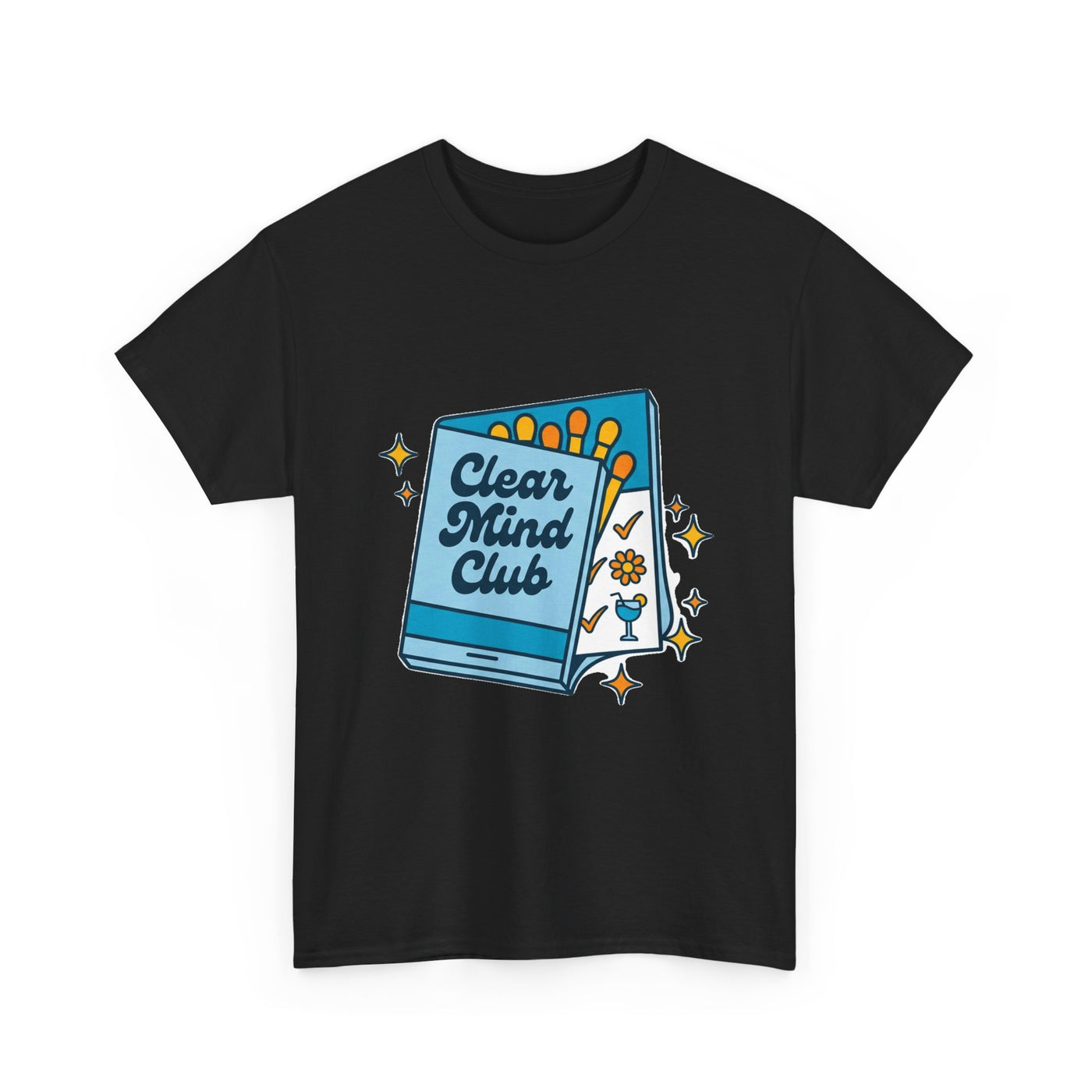 Clear Mind Club Retro Matchbook Tee