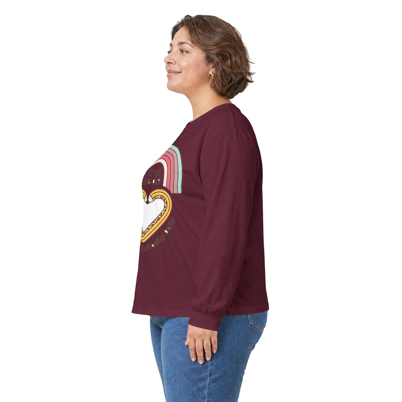 Shaping Minds Leopard Pencil Heart Long Sleeve