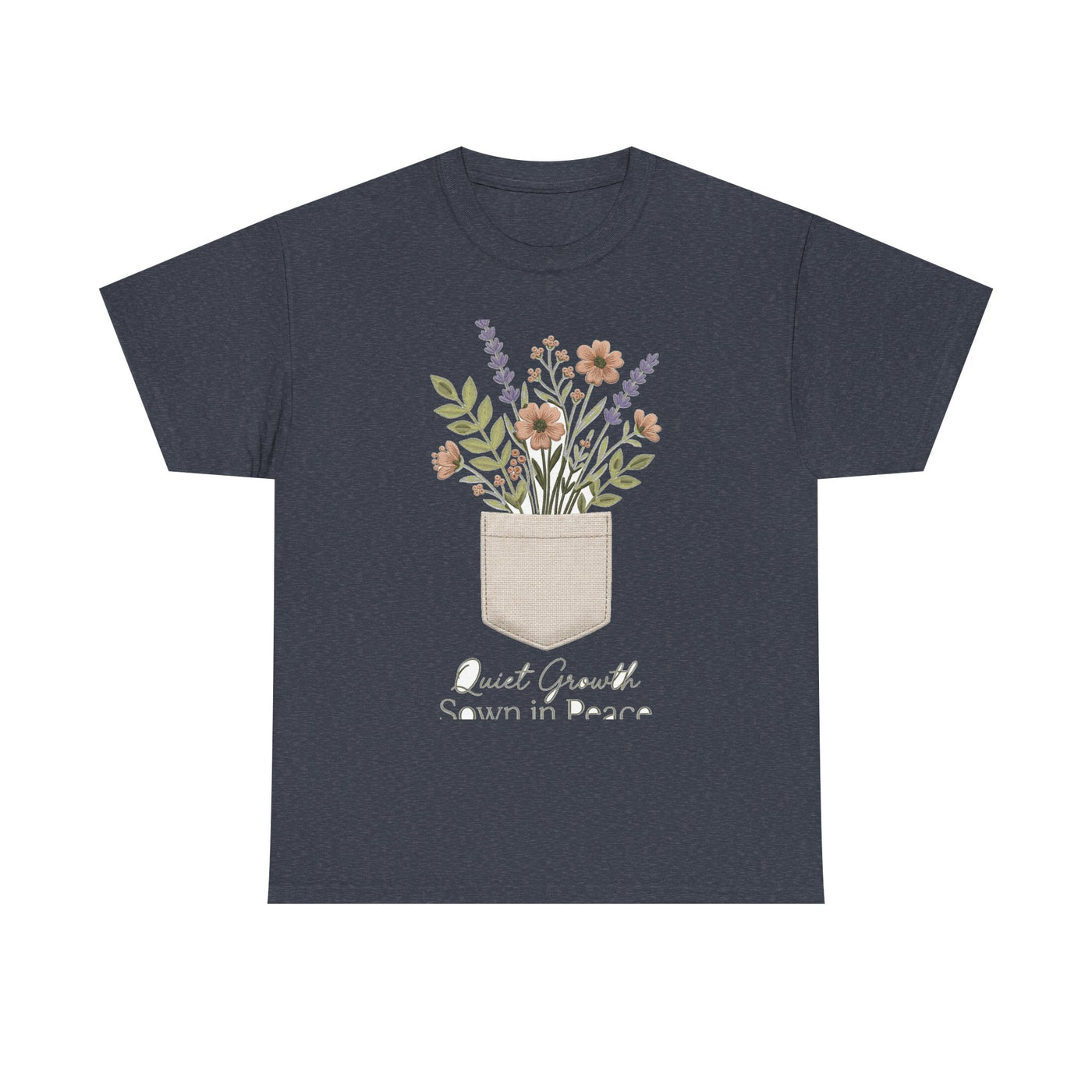 Pocketful of Peace Faux Stitch Tee