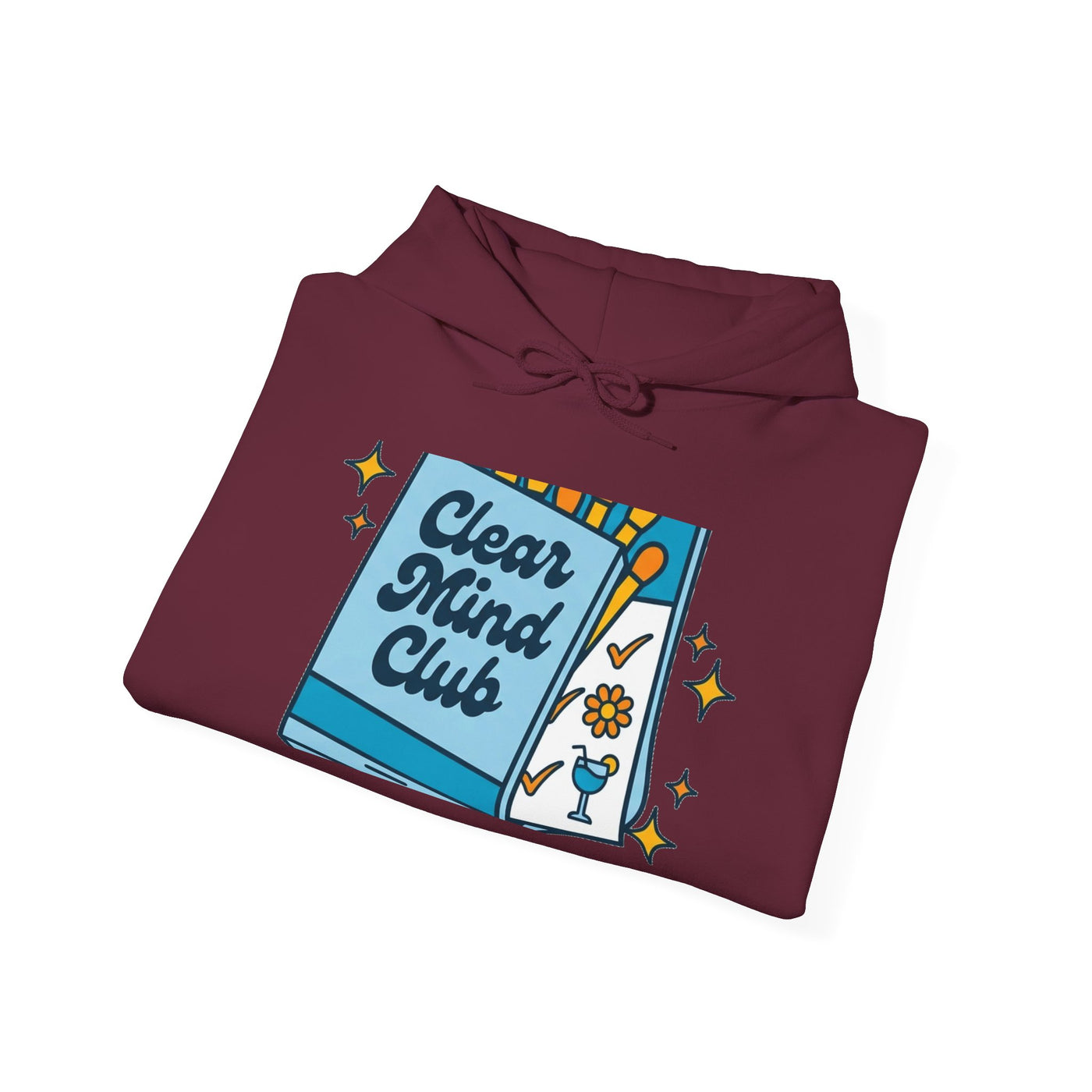 Clear Mind Club Retro Matchbook Hoodie