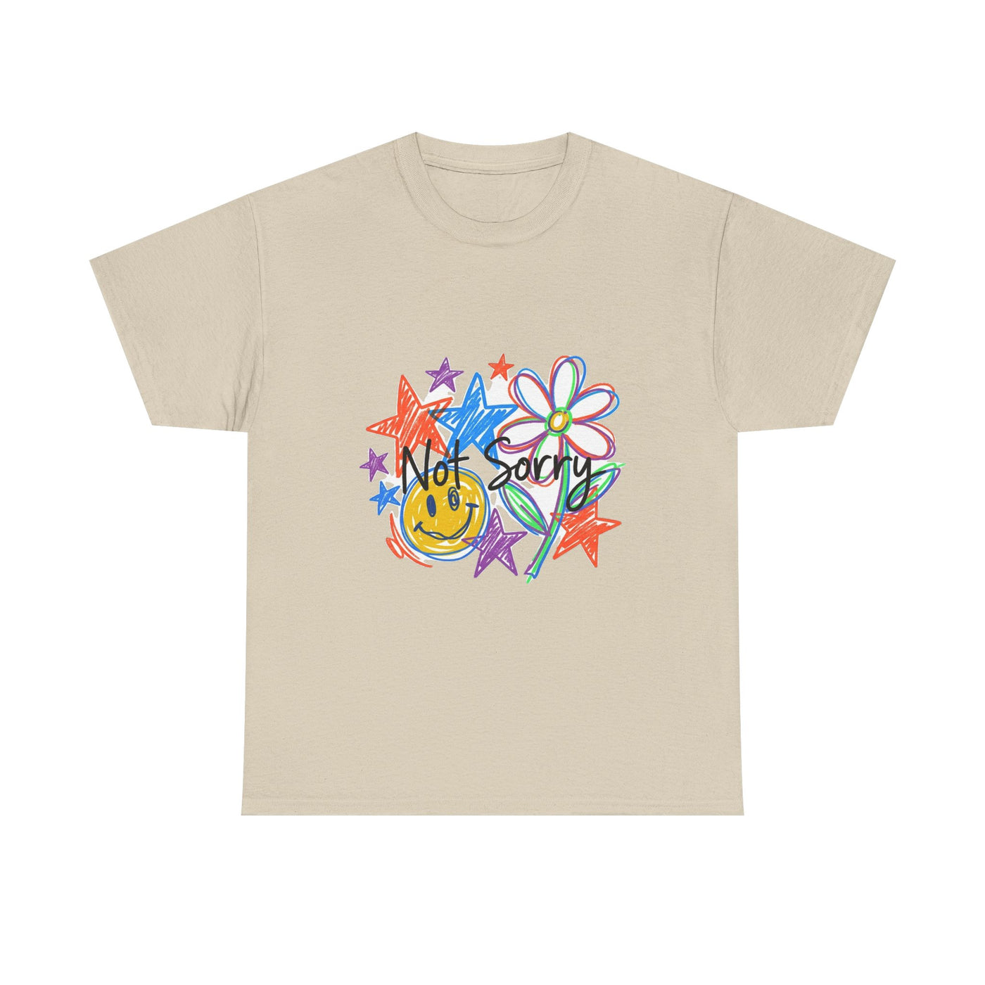 Scribble Your Own Rules Doodle Tee
