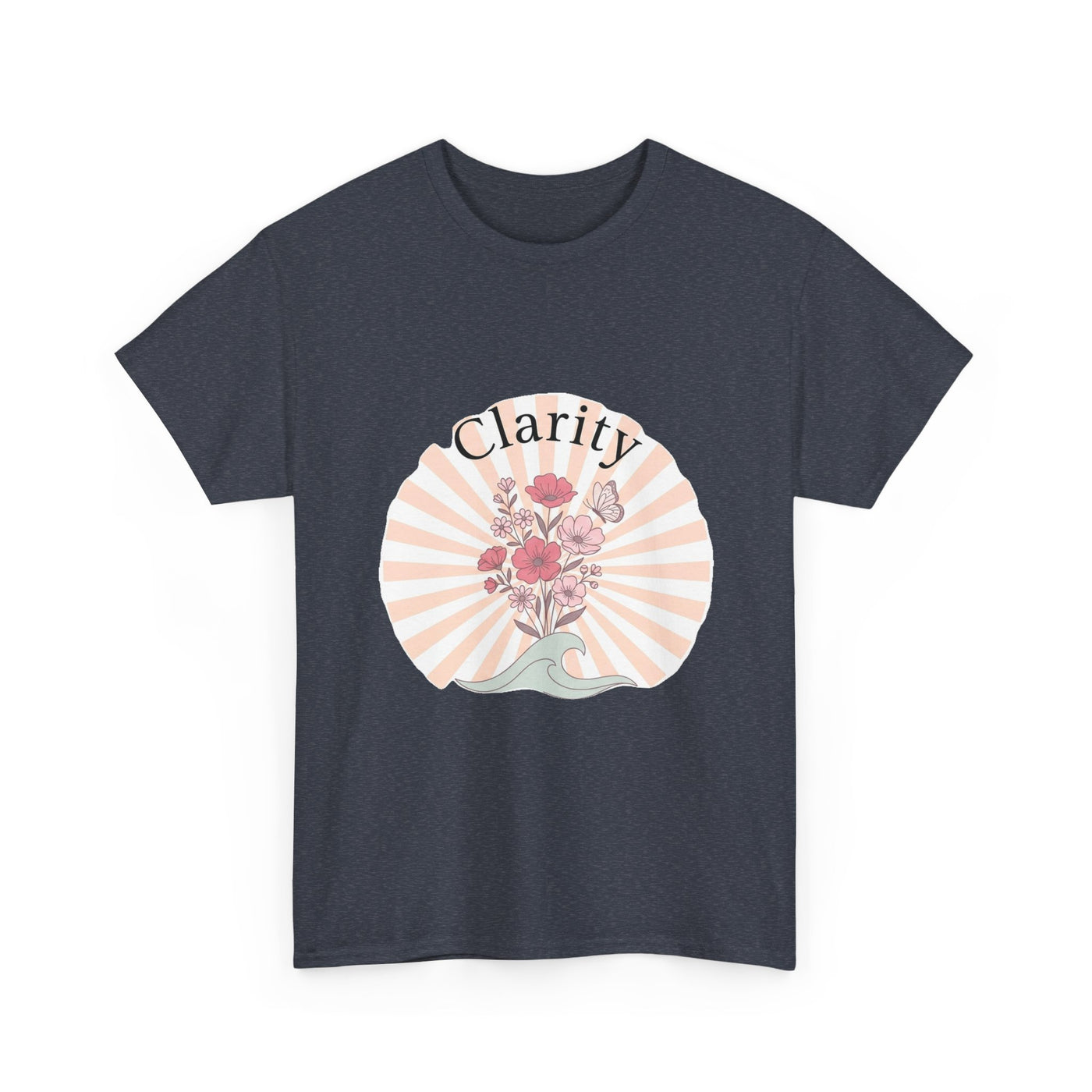 Clarity in Bloom Wildflower Sunburst Tee