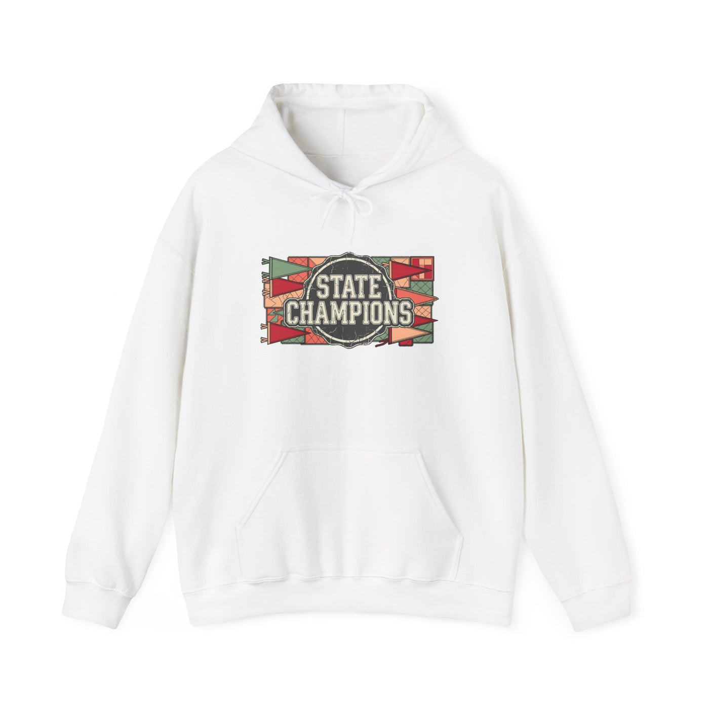 Vintage Varsity Patchwork Tee Hoodie