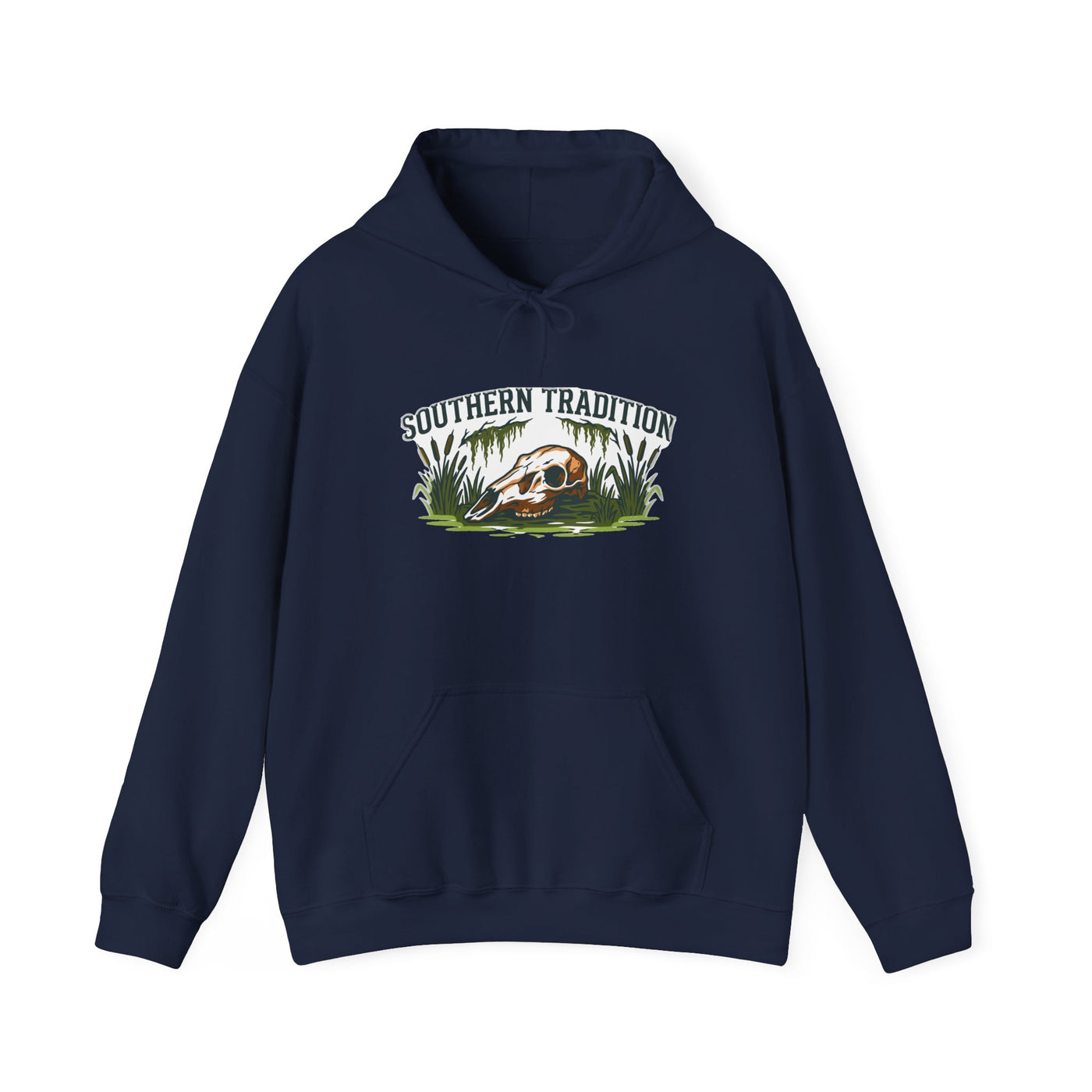 Vintage Southern Outdoors Deer Skull Hoodie