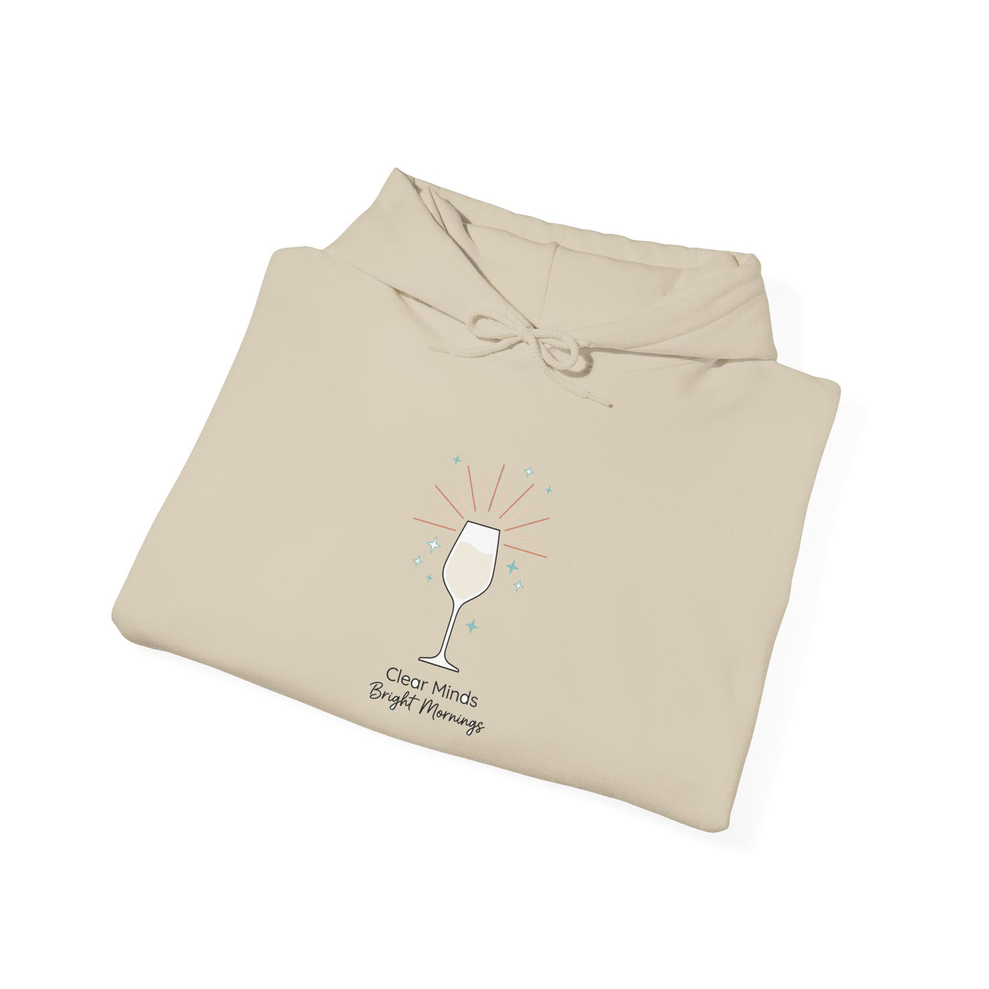 Clear Minds Bright Mornings Tee Hoodie