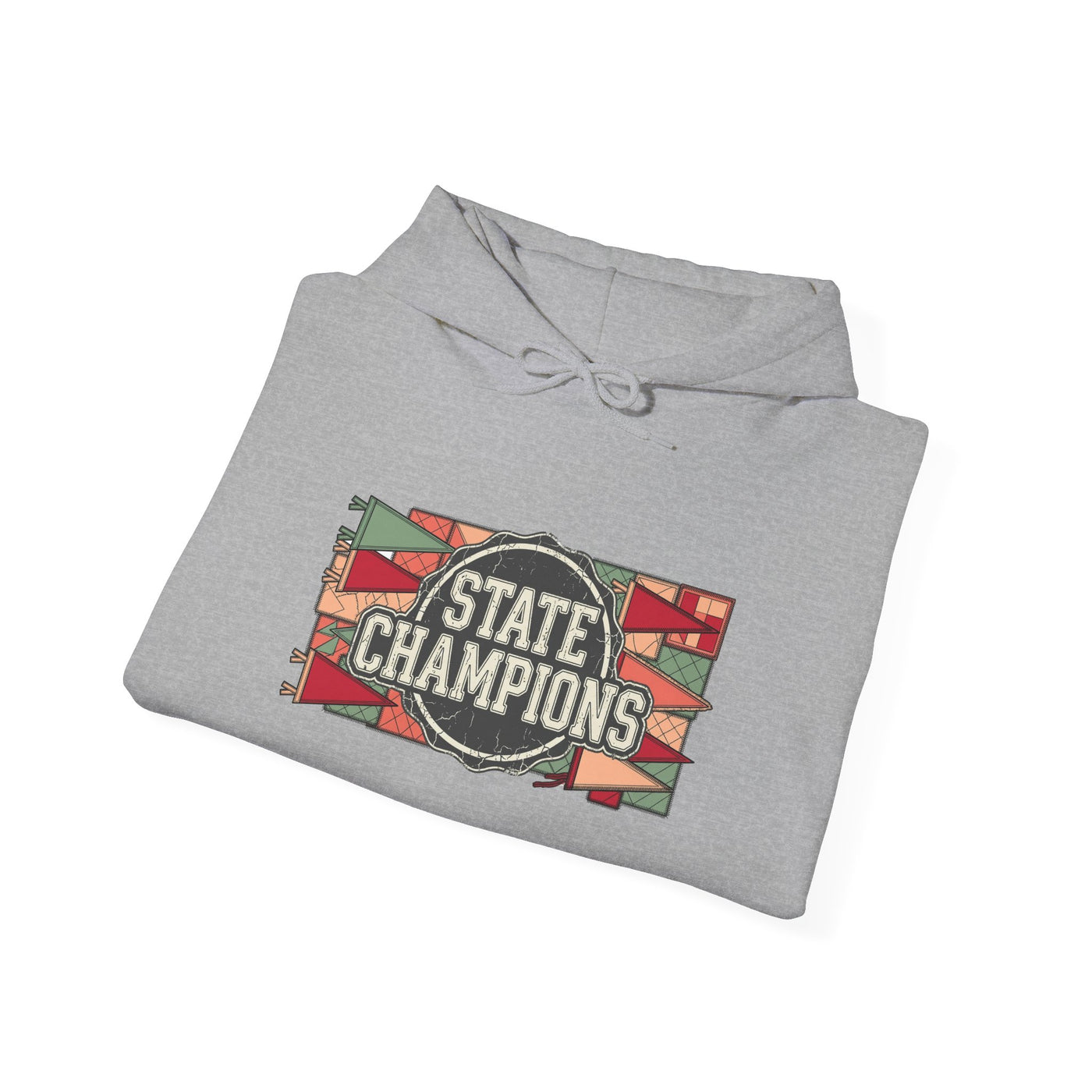 Vintage Varsity Patchwork Tee Hoodie