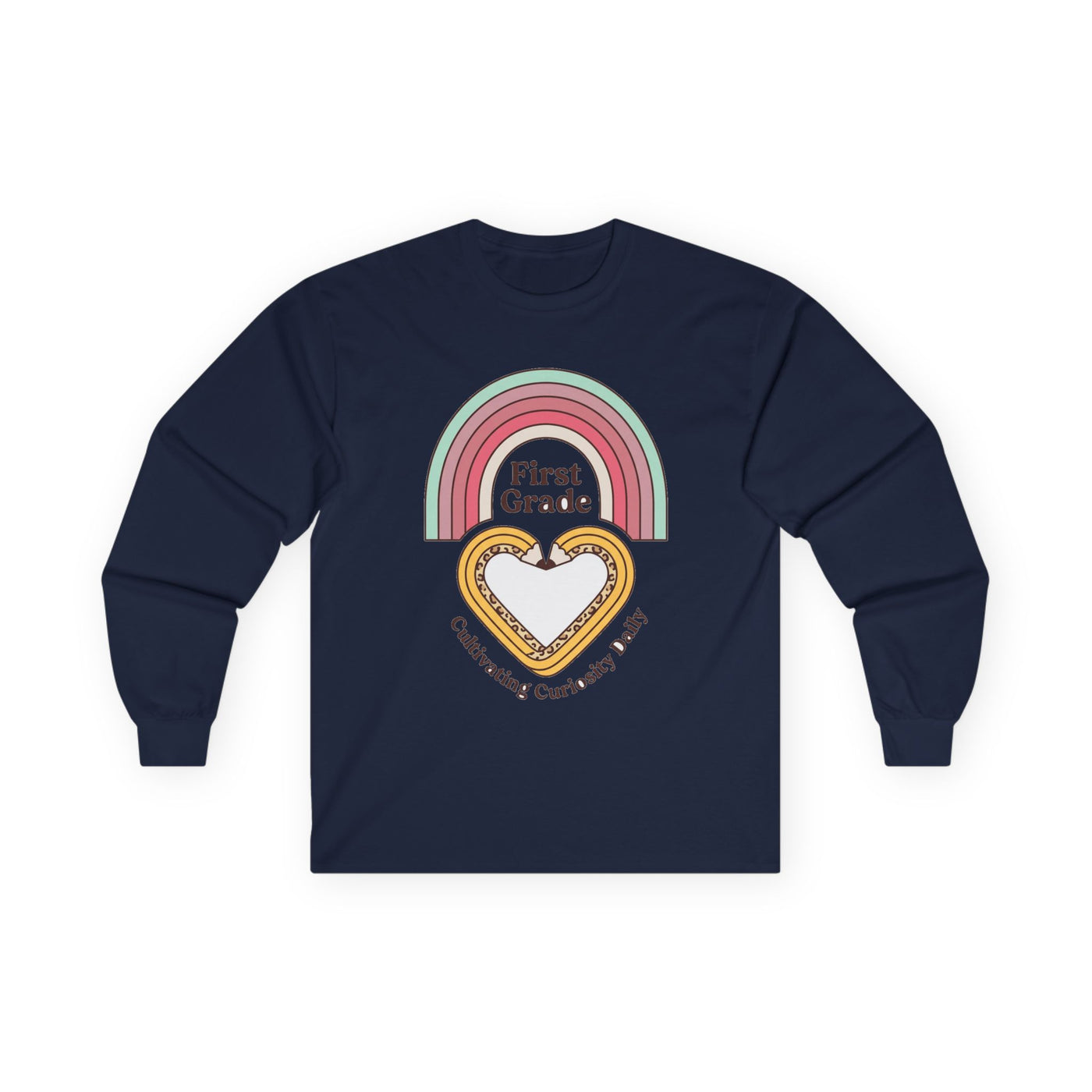 Shaping Minds Leopard Pencil Heart Long Sleeve