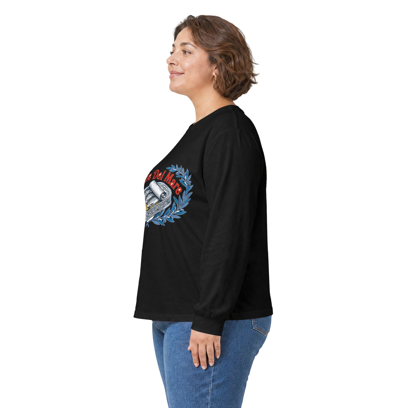 Retro Italian Sardine Tin Art Long Sleeve