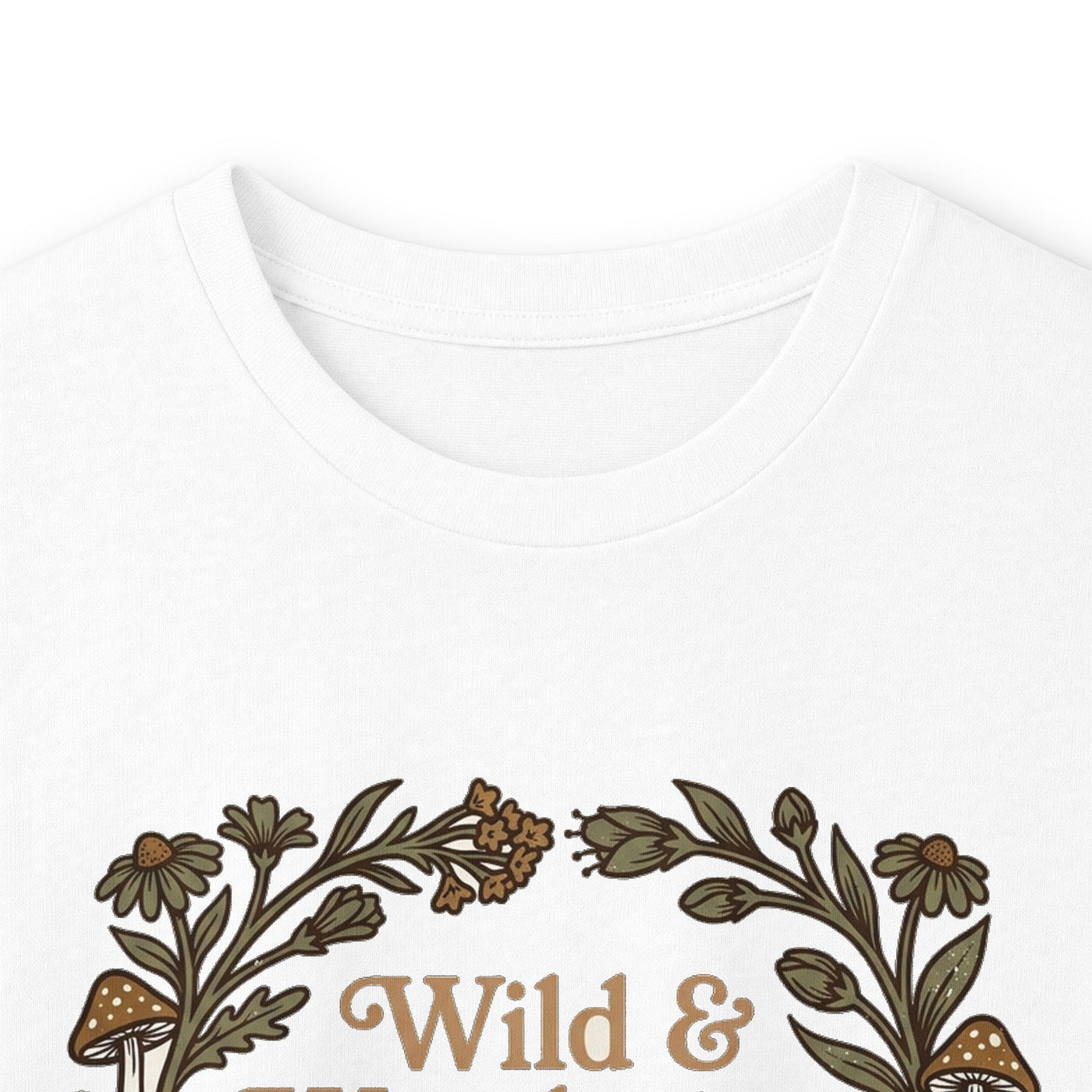 Forest Child Vintage Fawn & Fungi Long Sleeve