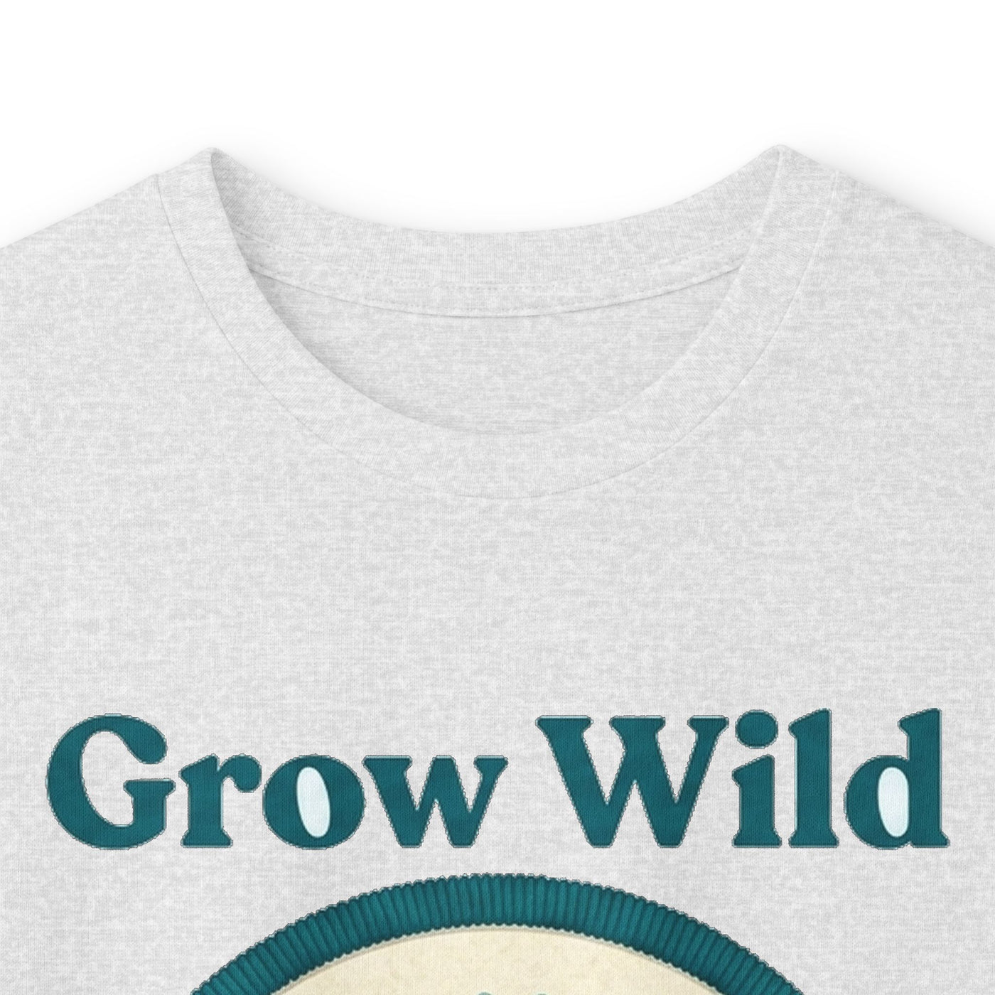 Stitched Meadow & Little Beetle Faux Embroidery Long Sleeve