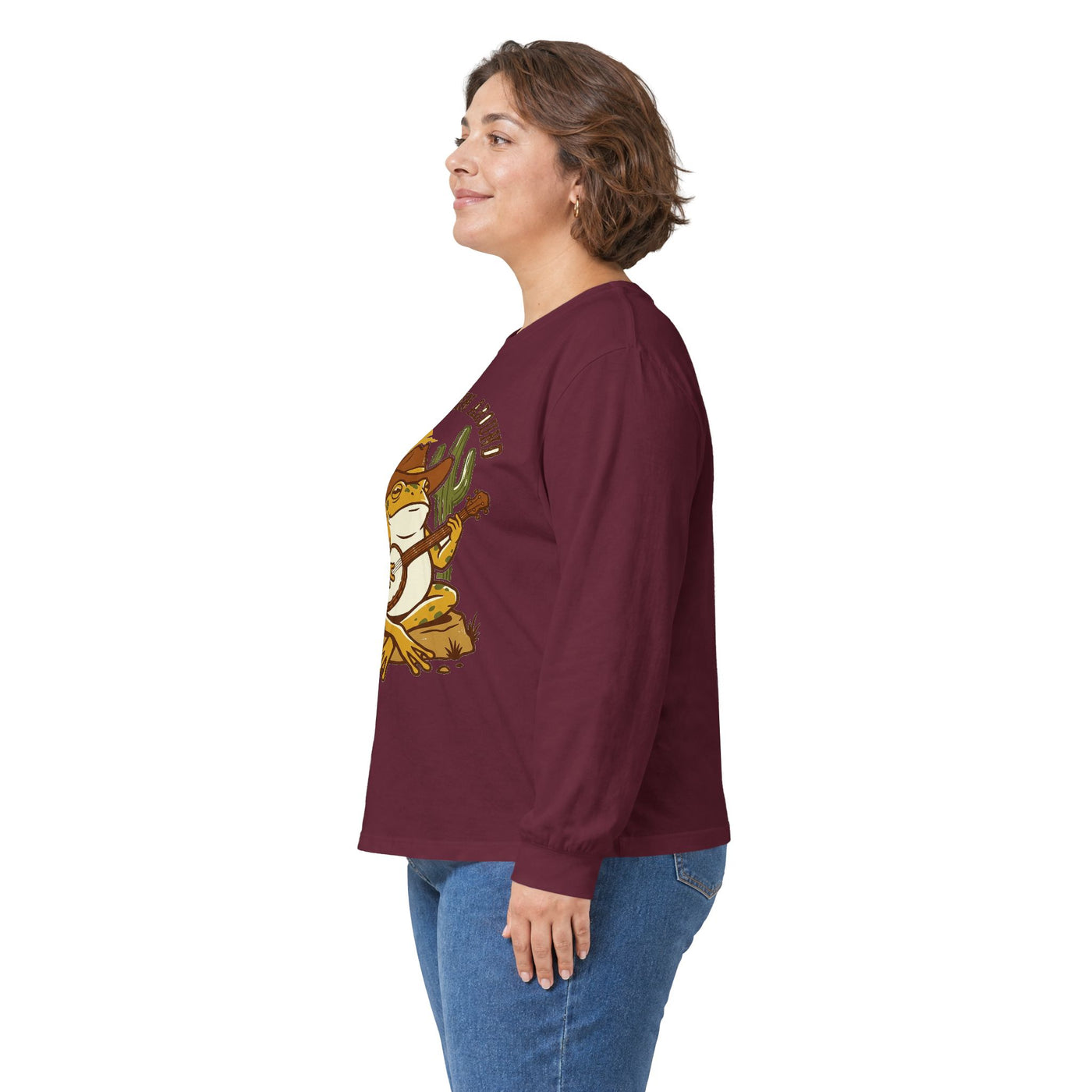 Desert Strummer Cowboy Toad Long Sleeve