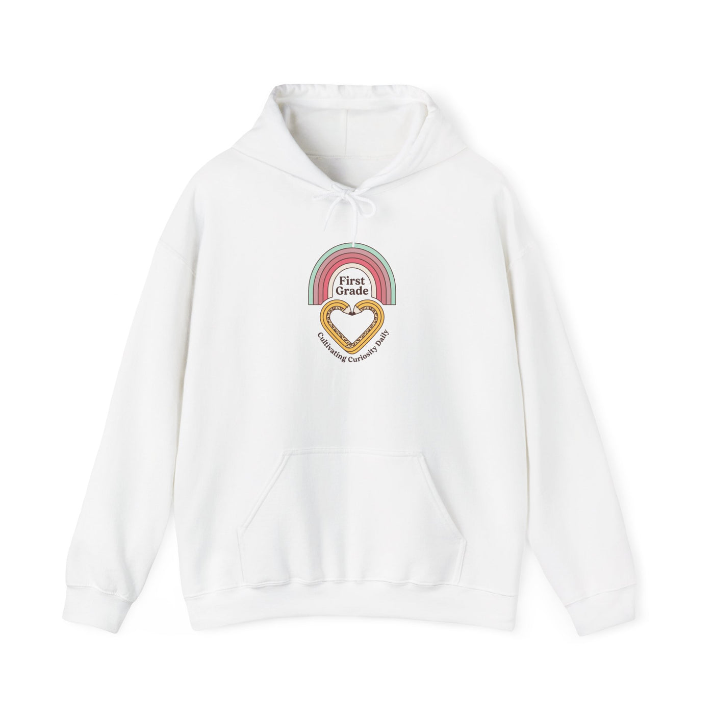 Shaping Minds Leopard Pencil Heart Hoodie
