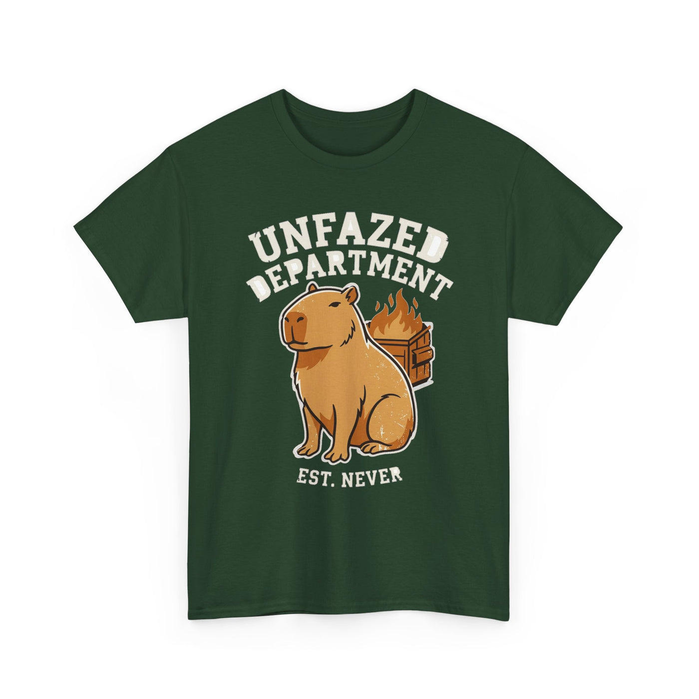 Unfazed Department Capybara Mascot