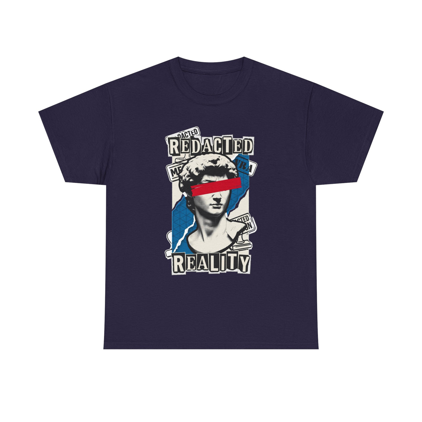 Redacted Reality Halftone Bust