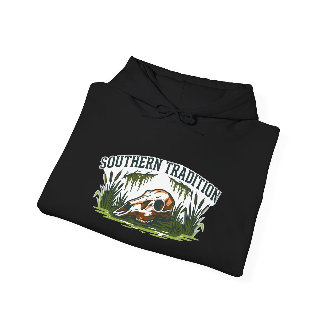 Vintage Southern Outdoors Deer Skull Hoodie