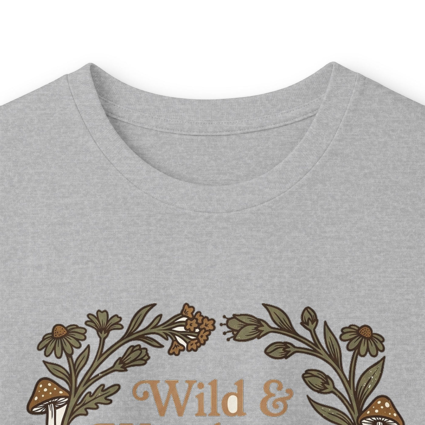 Forest Child Vintage Fawn & Fungi Long Sleeve
