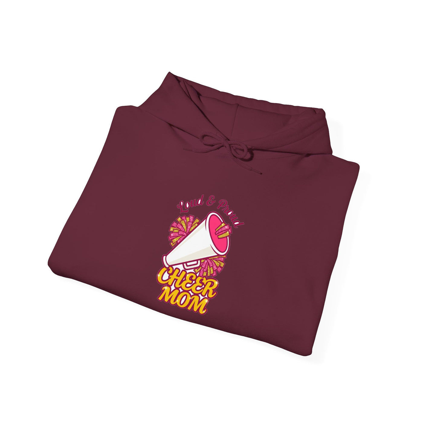 Loud And Proud Cheer Mom Hoodie