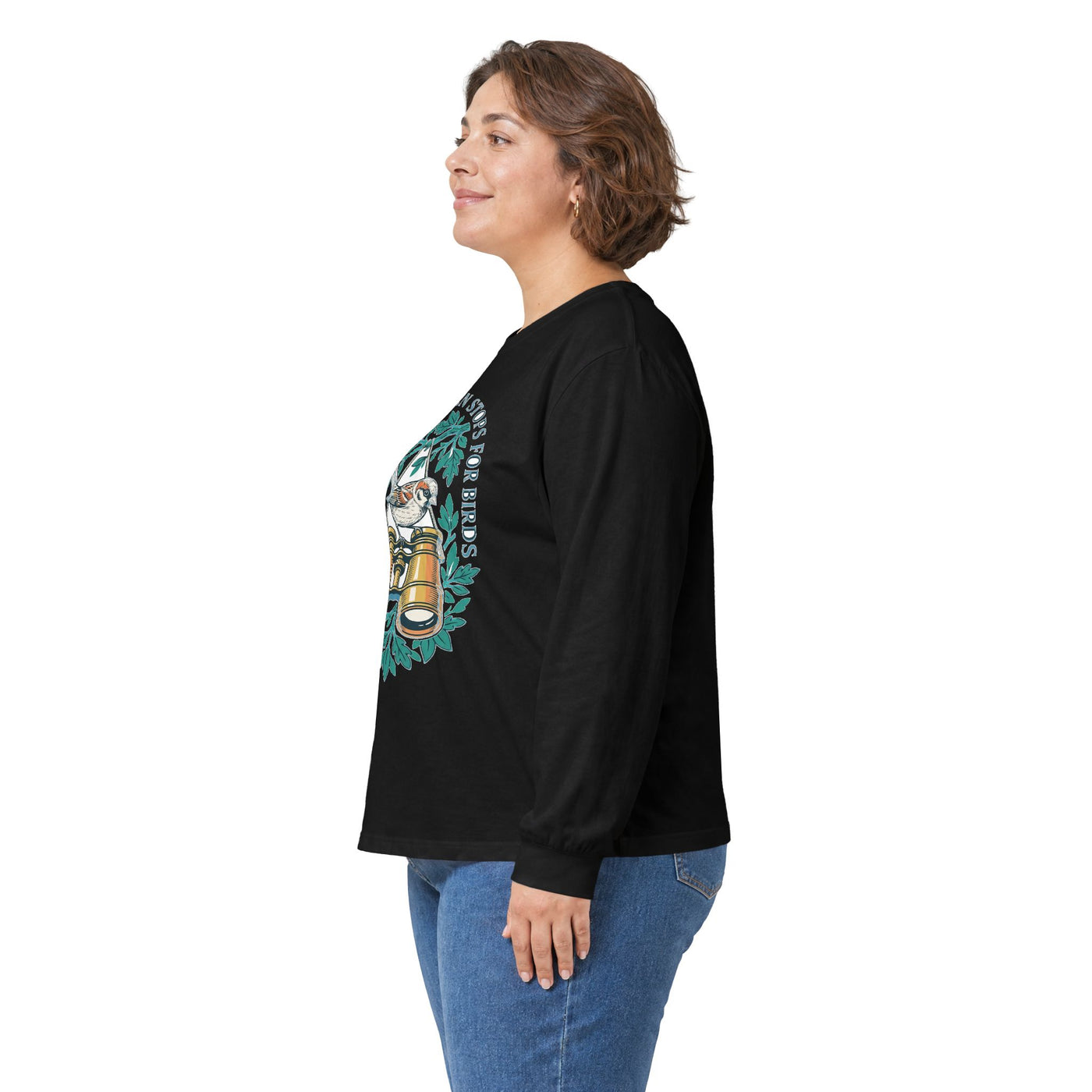 Warning Sudden Stops For Birds Long Sleeve