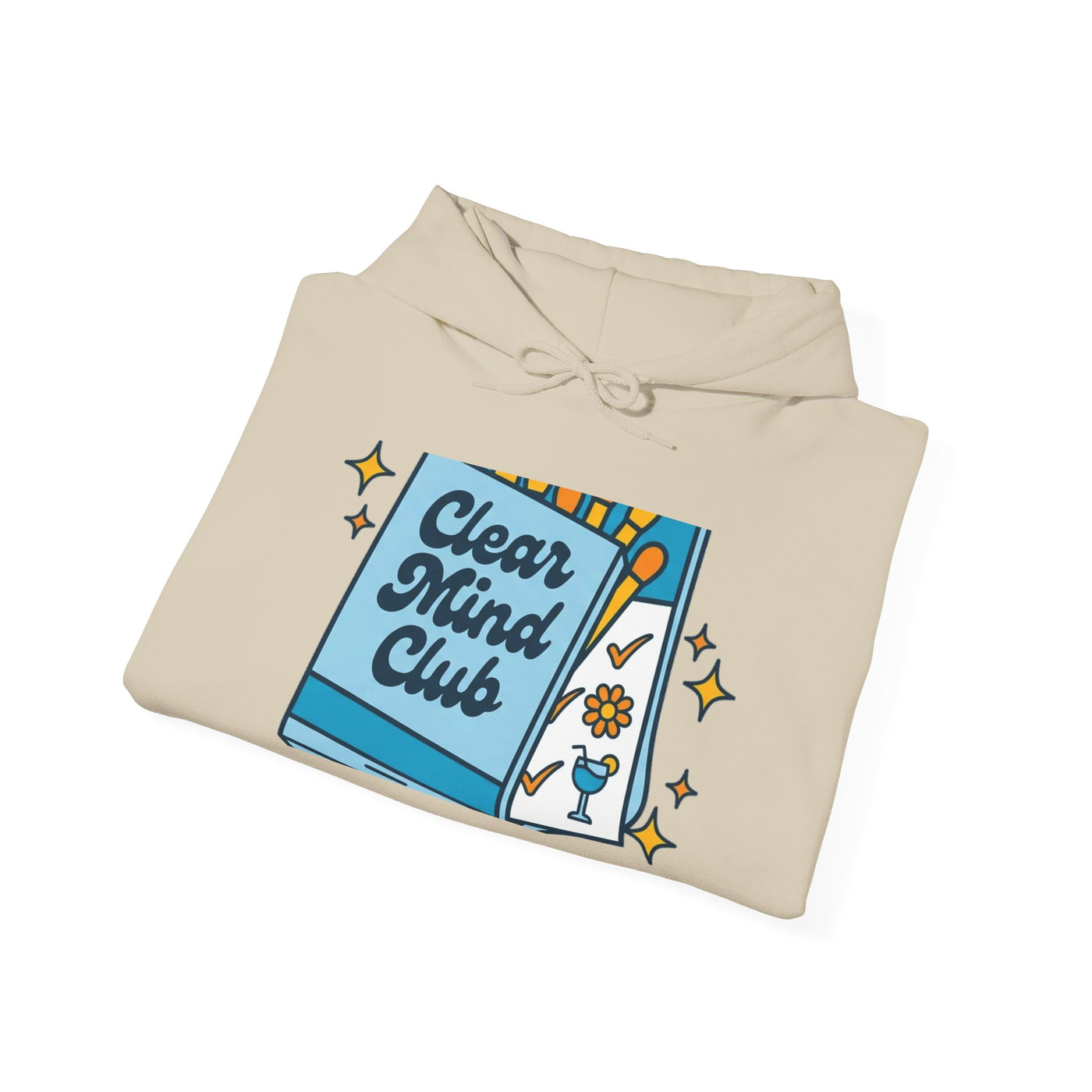 Clear Mind Club Retro Matchbook Hoodie