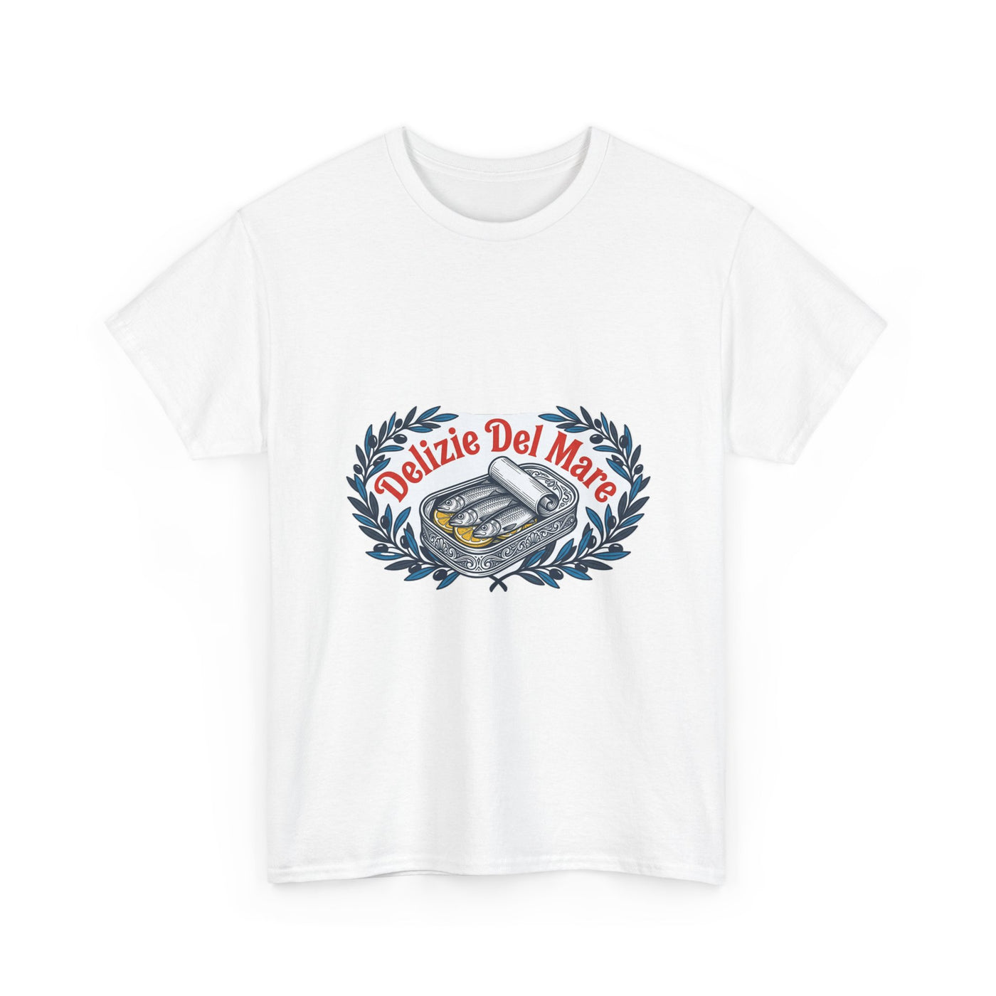 Retro Italian Sardine Tin Graphic Tee