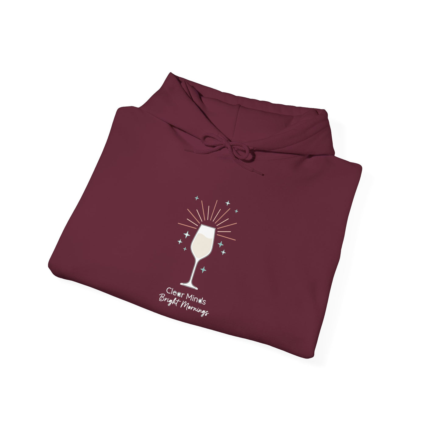Clear Minds Bright Mornings Tee Hoodie