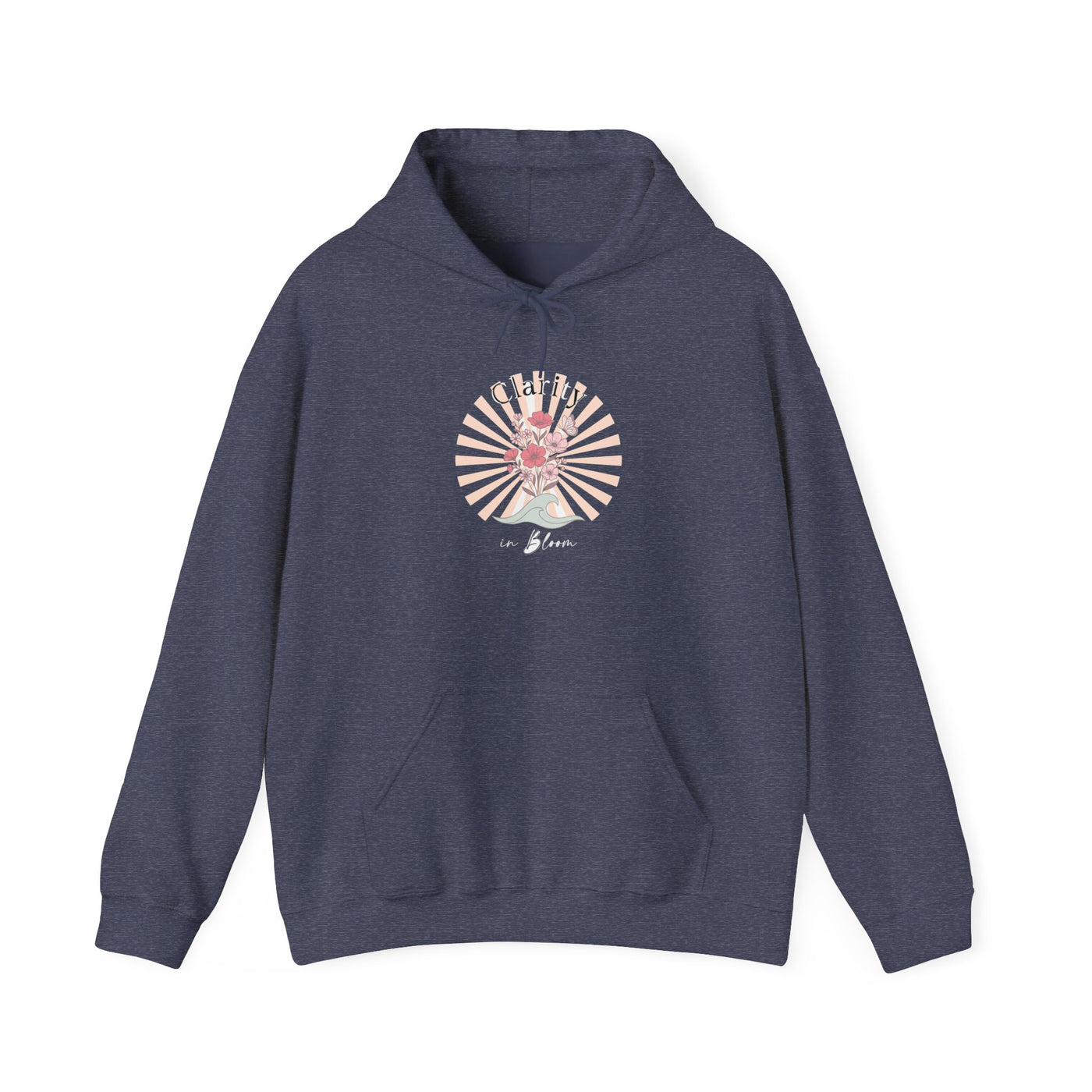 Clarity in Bloom Wildflower Sunburst Hoodie