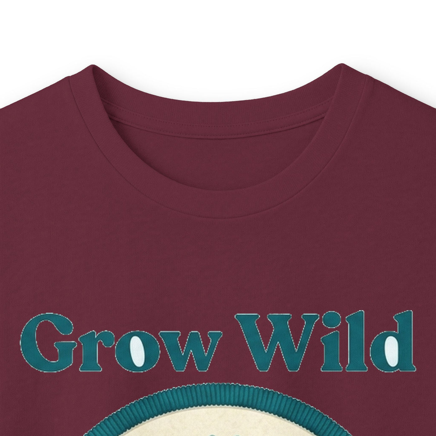 Stitched Meadow & Little Beetle Faux Embroidery Long Sleeve