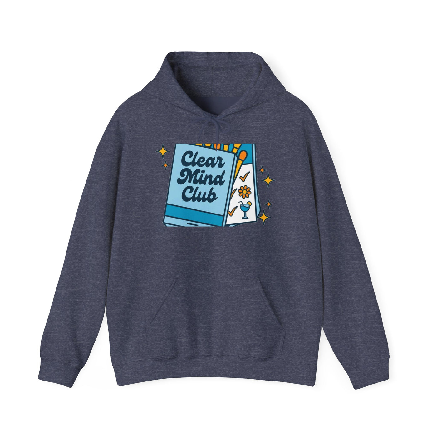 Clear Mind Club Retro Matchbook Hoodie