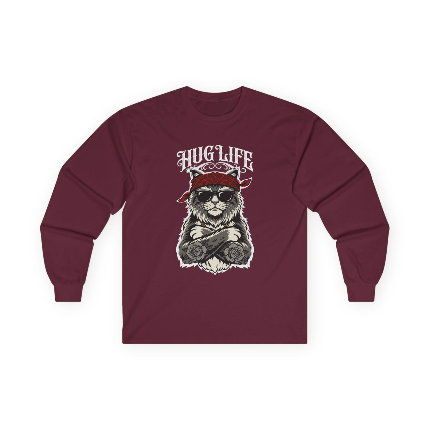 Hug Life Hardcore Bandana Feline Long Sleeve