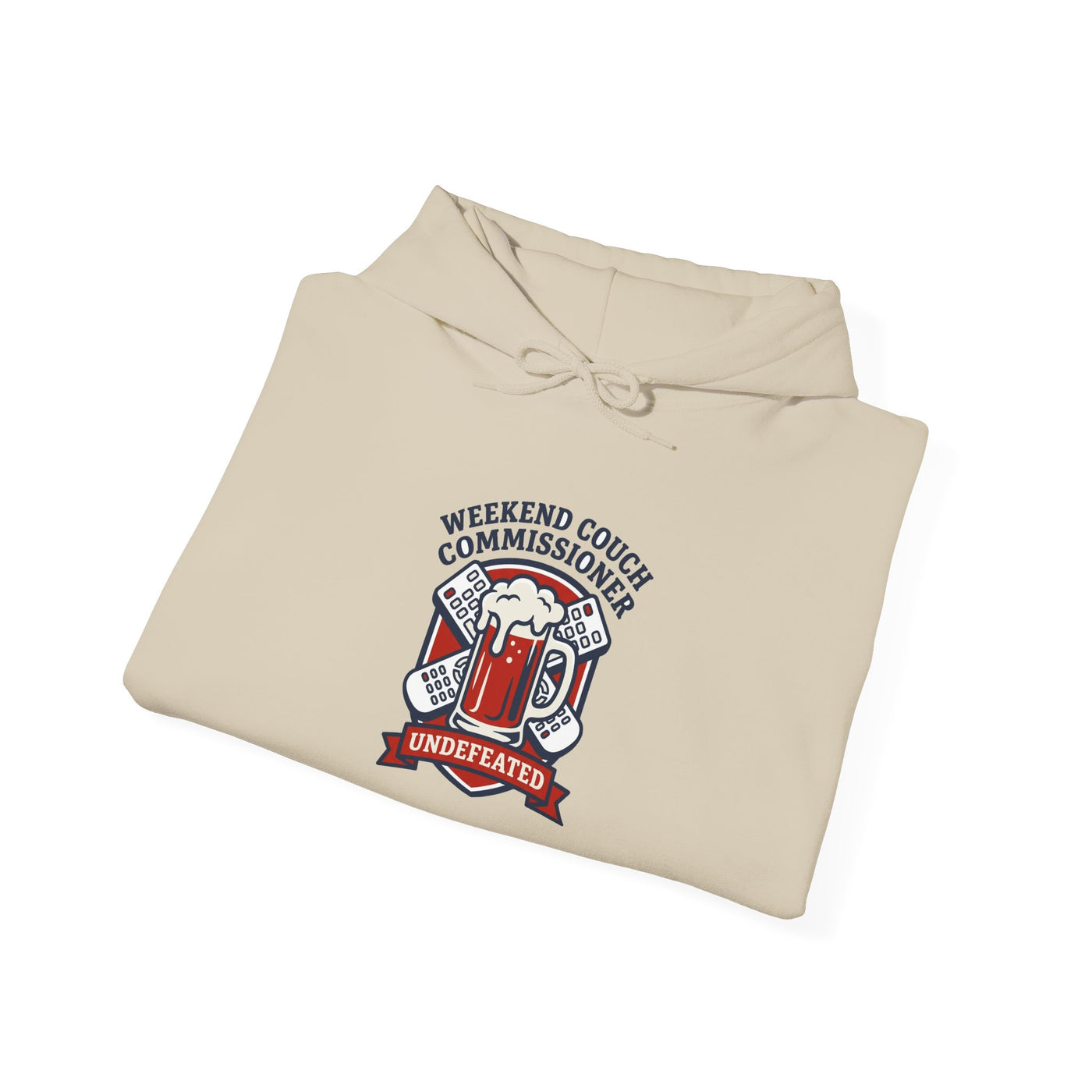 Weekend Couch Commissioner Crest Hoodie